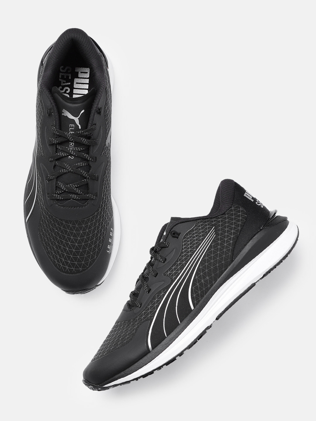 

Puma Men Electrify Nitro 2 WTR Running Shoes, Black