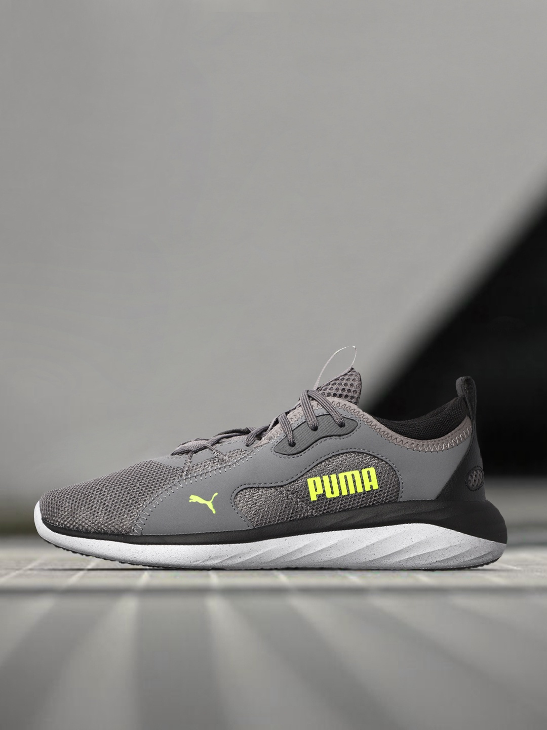 

Puma Men Grey Better Foam Emerge Street Running Shoes