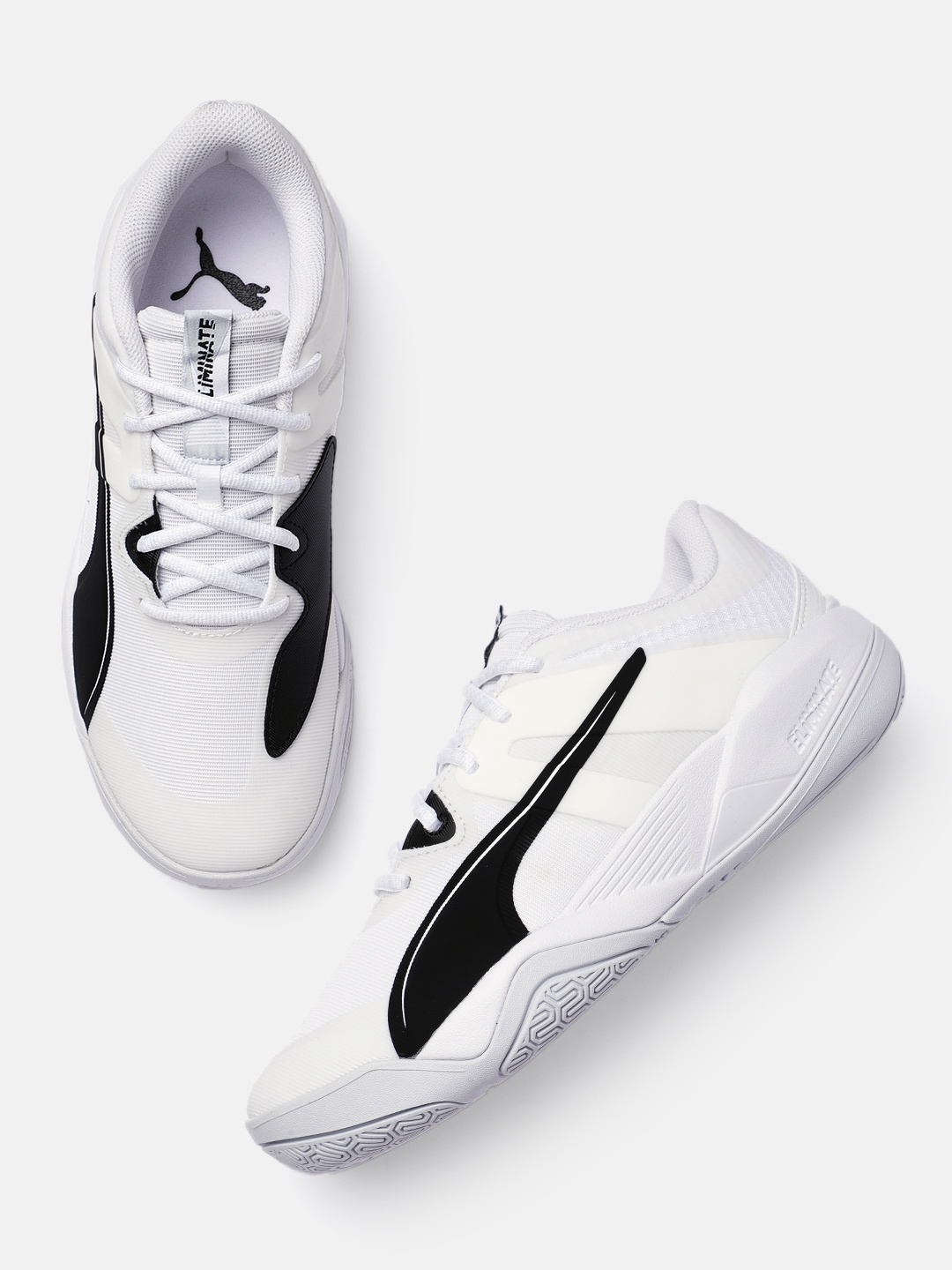 

Puma Unisex White Eliminate Pro II Badminton Shoes