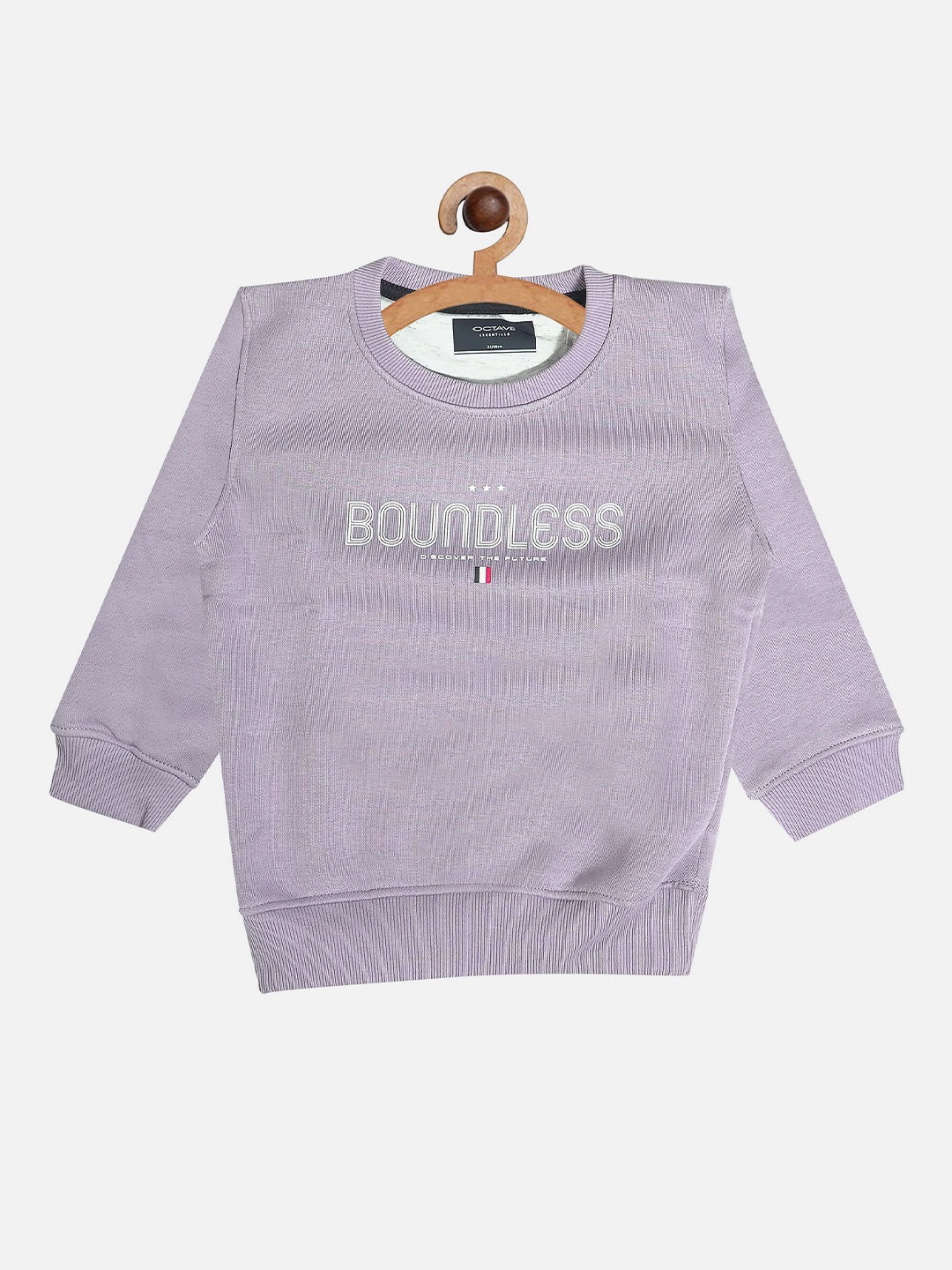 

Octave Boys Purple Printed Sweatshirt