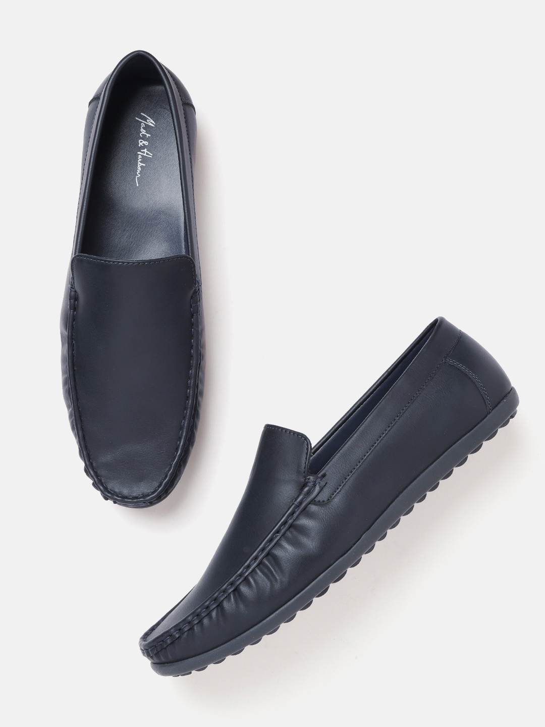 

Mast & Harbour Men Loafers, Navy blue