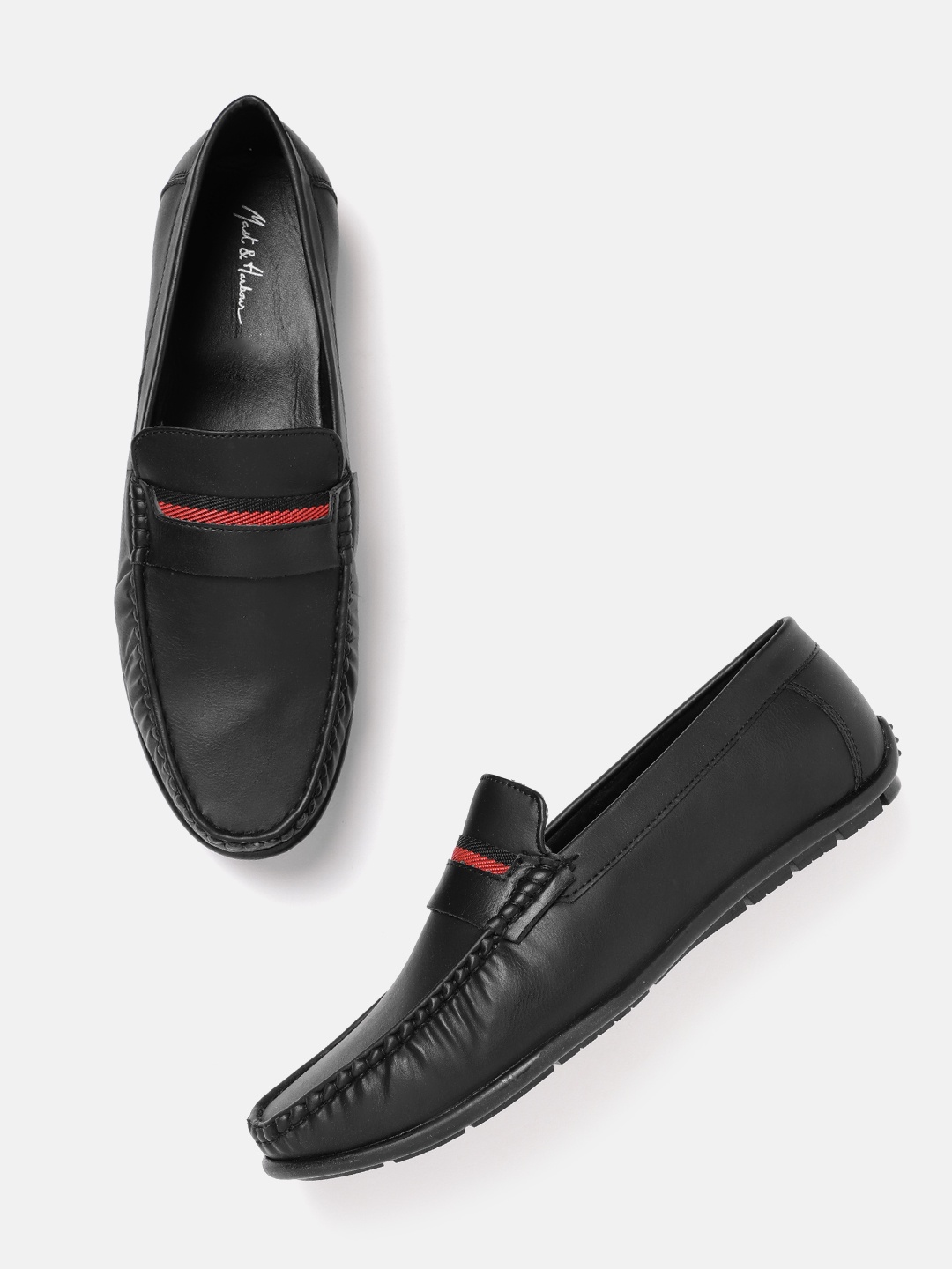 

Mast & Harbour Men Loafers, Black