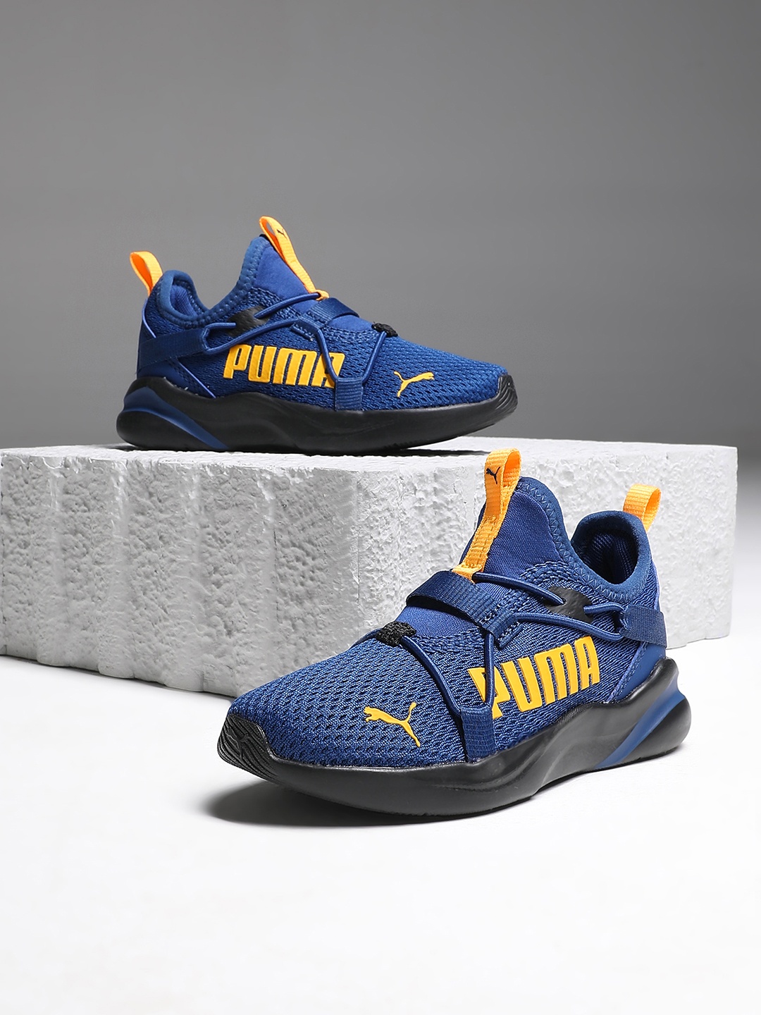 

Puma Unisex Kids Blue Rift Pop Slip-On Sneakers
