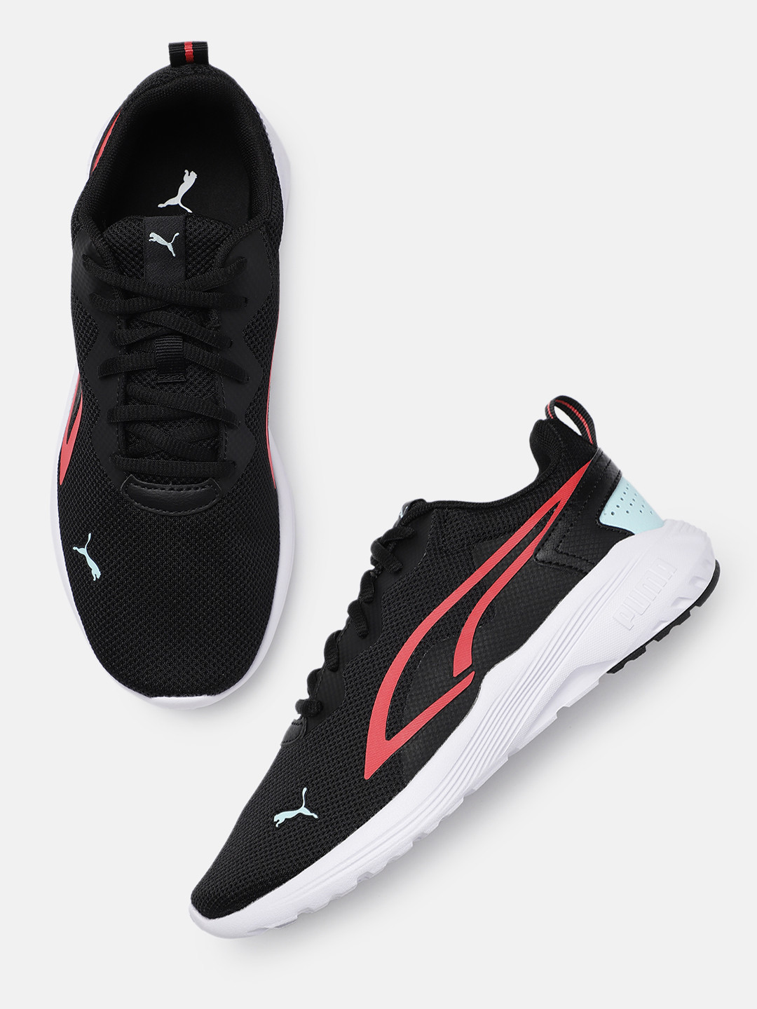 

Puma Unisex Kids Solid All-Day Active Youth Regular Sneakers, Black