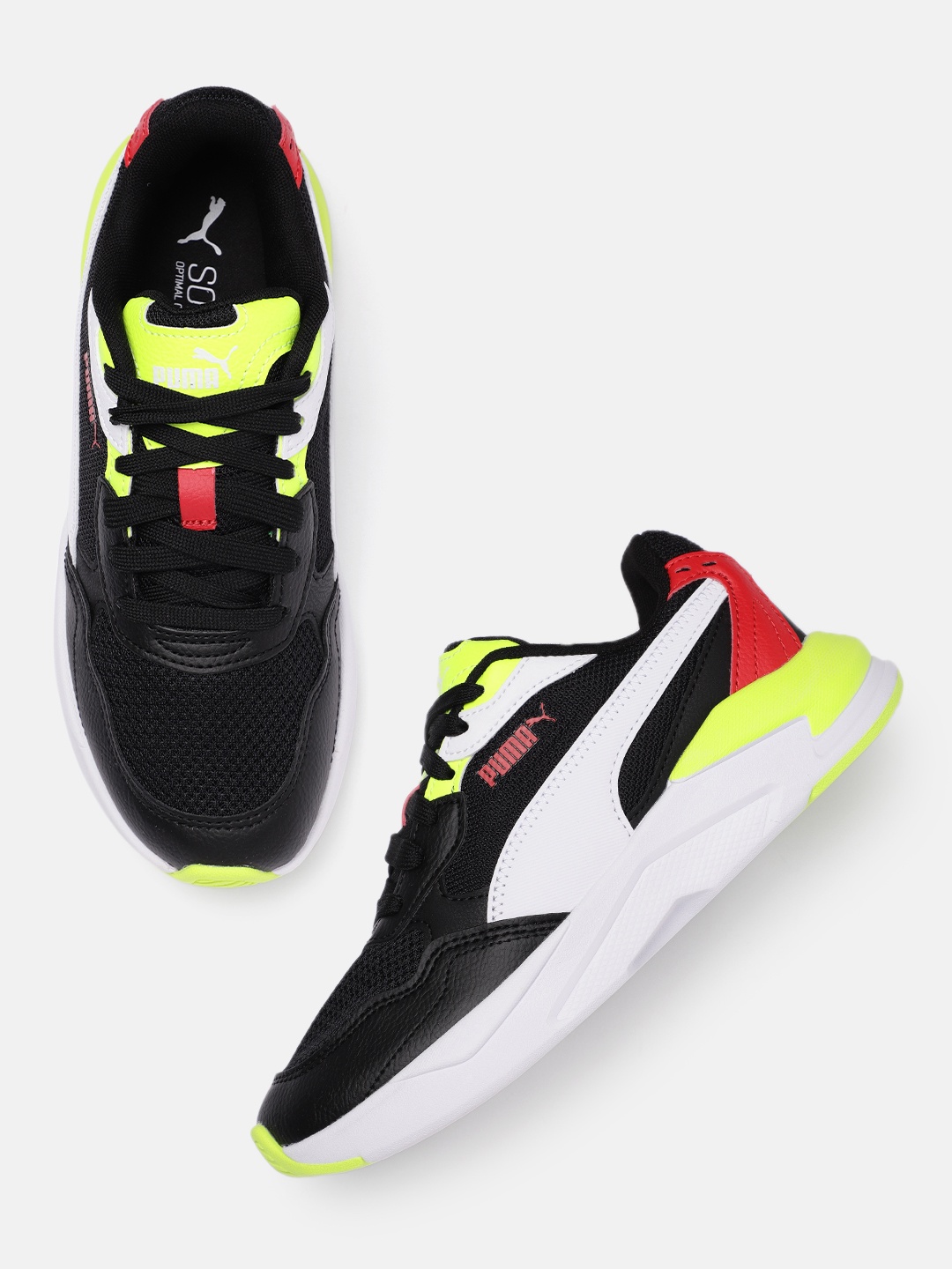 

Puma Kids Black Solid Sneakers