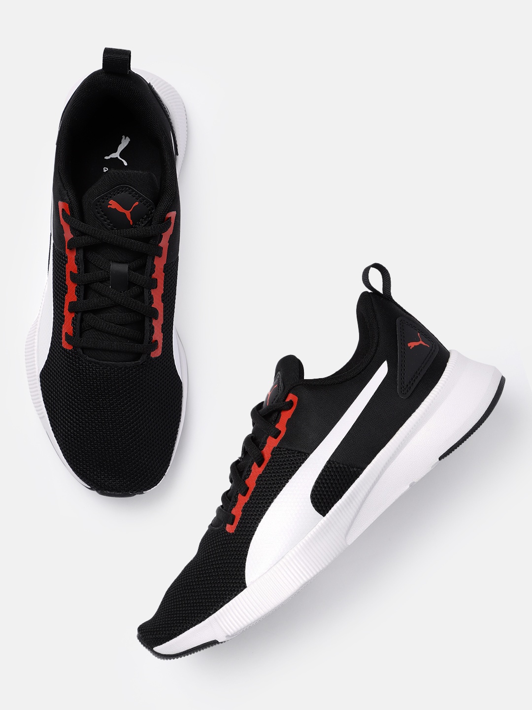 

Puma Kids Flyer SoftFoam Running Shoes, Black