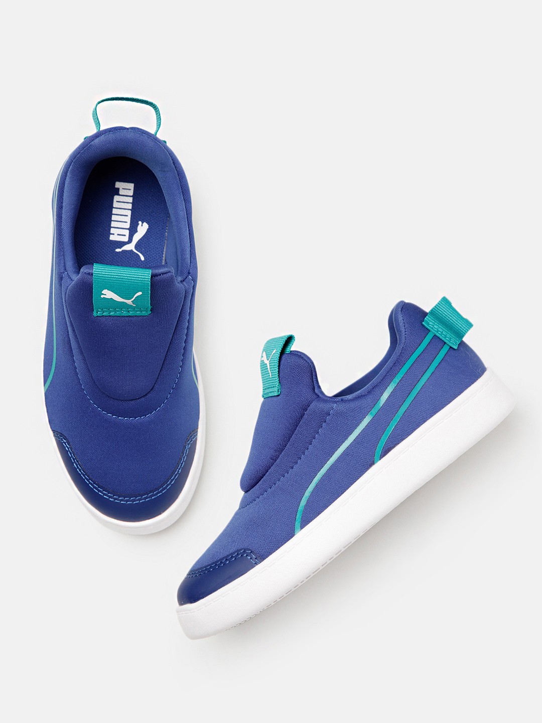 

Puma Kids Slip-On Sneakers, Blue