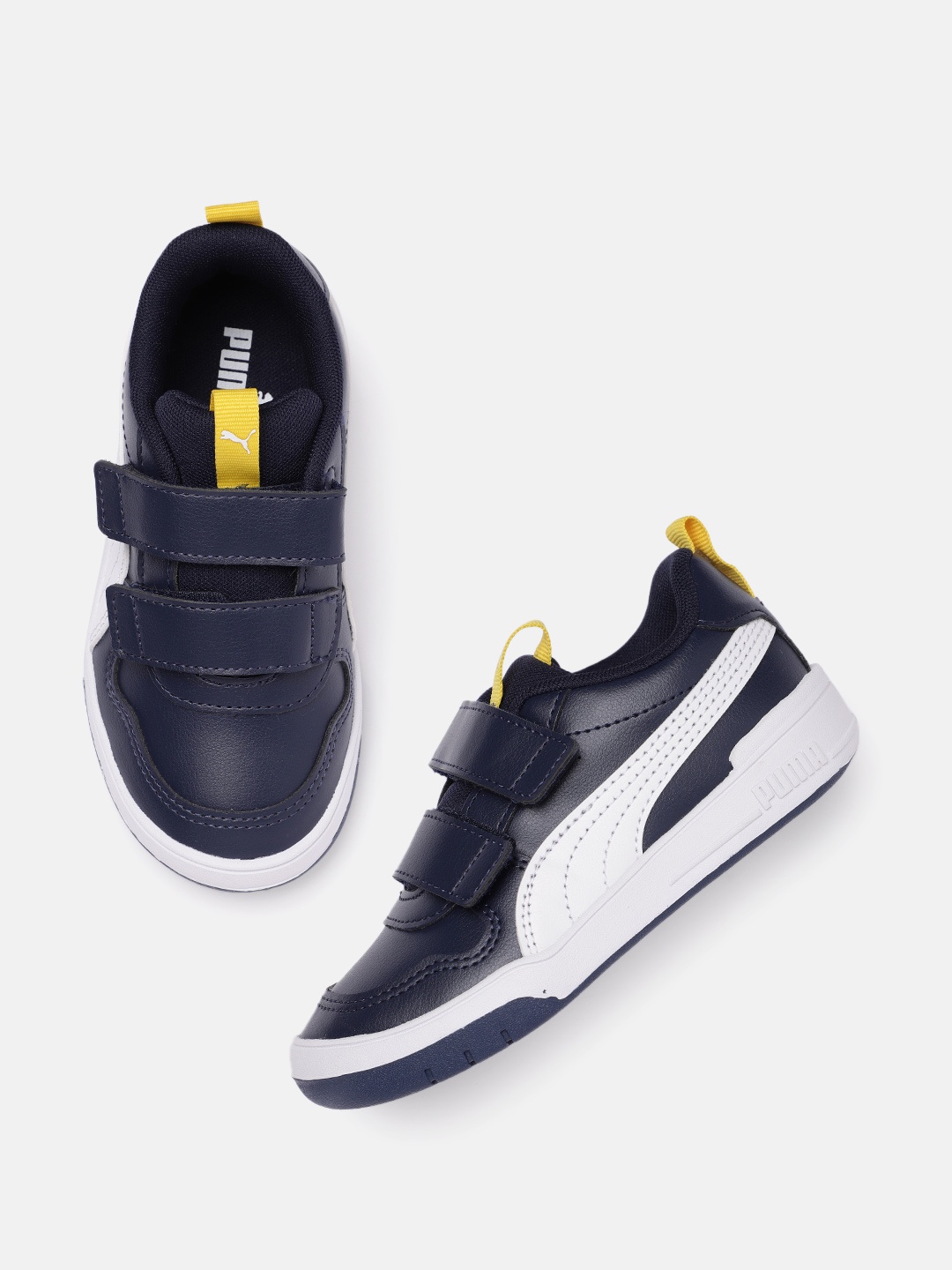 

Puma Kids Navy Blue Multiflex SL V Sneakers