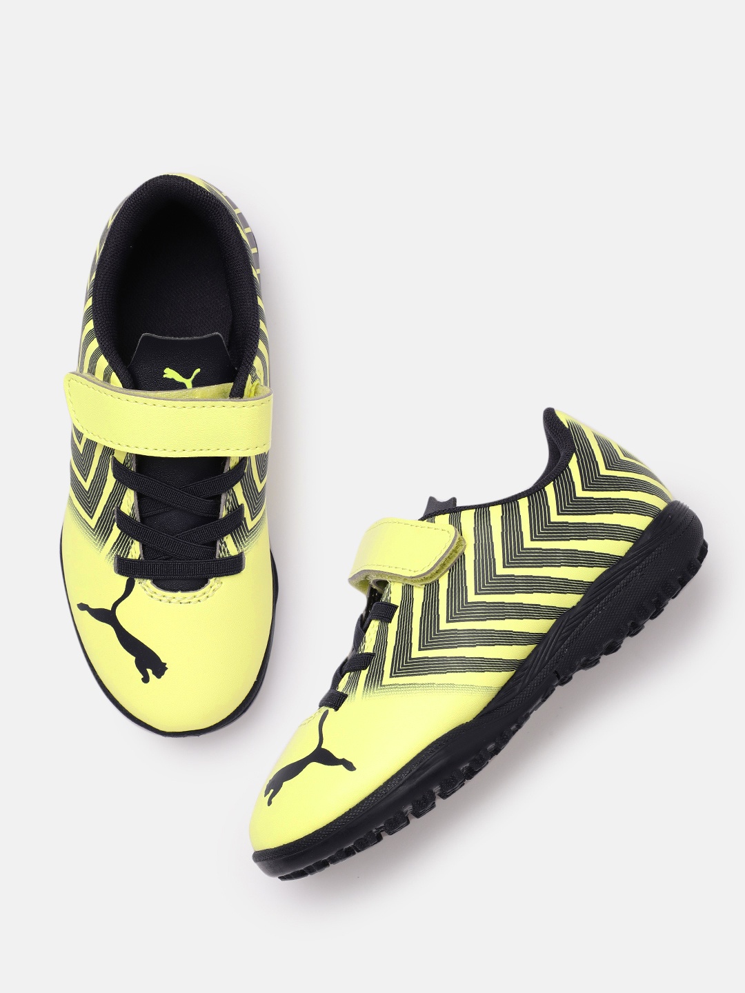 

Puma Kids Yellow Tacto Youth Football Trainers Shoes