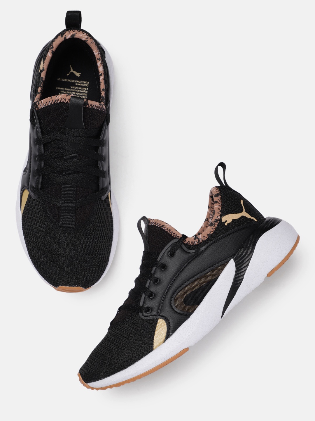 

Puma Women Better-Foam Adore Safari Glam Running Shoes, Black