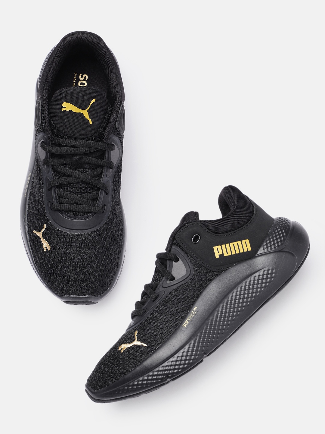 

Puma Women Softride Pro Metallic Training Shoes, Black
