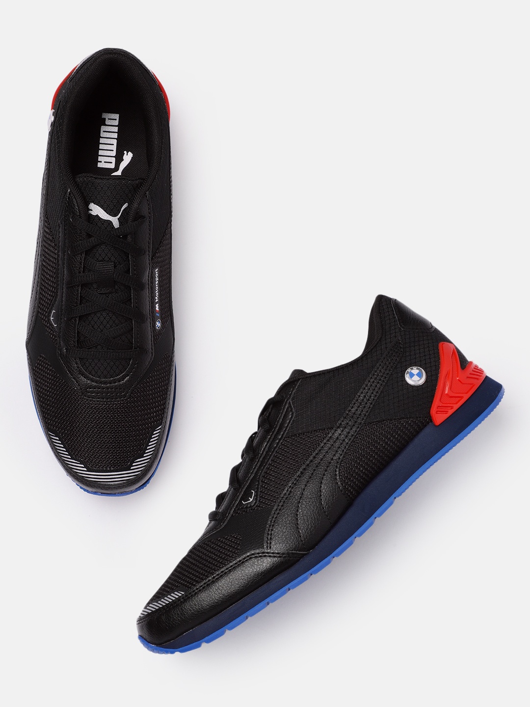 

PUMA Motorsport Unisex Black BMW MMS Track Racer Sneakers
