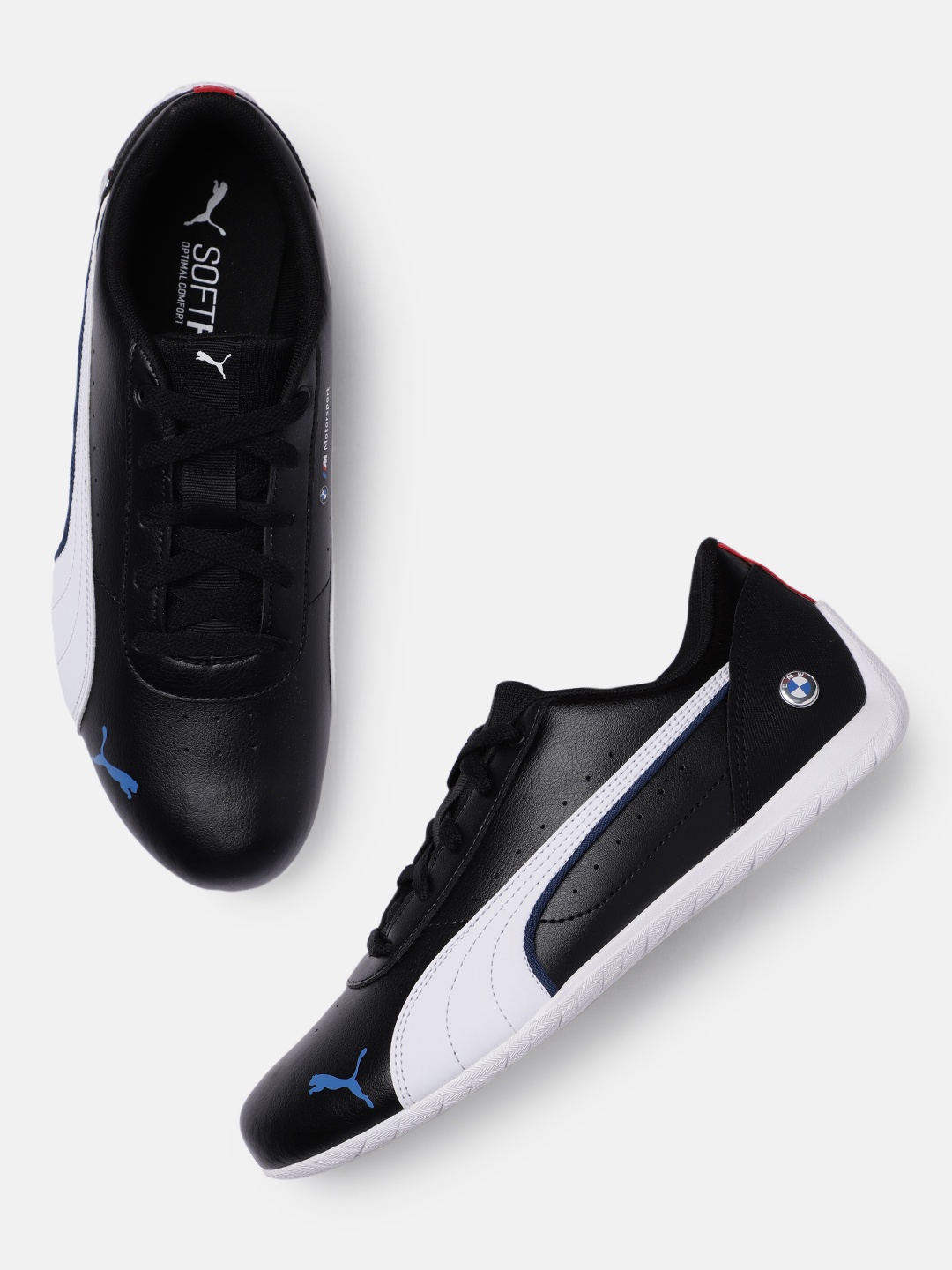 

PUMA Motorsport Unisex Black Perforations BMW MMS Neo Cat Regular Sneakers
