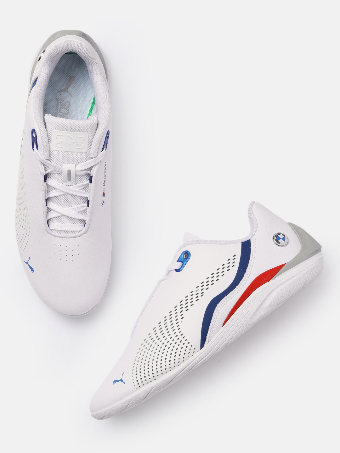 

PUMA Motorsport Unisex White BMW MMS Drift Cat Decima Sneakers