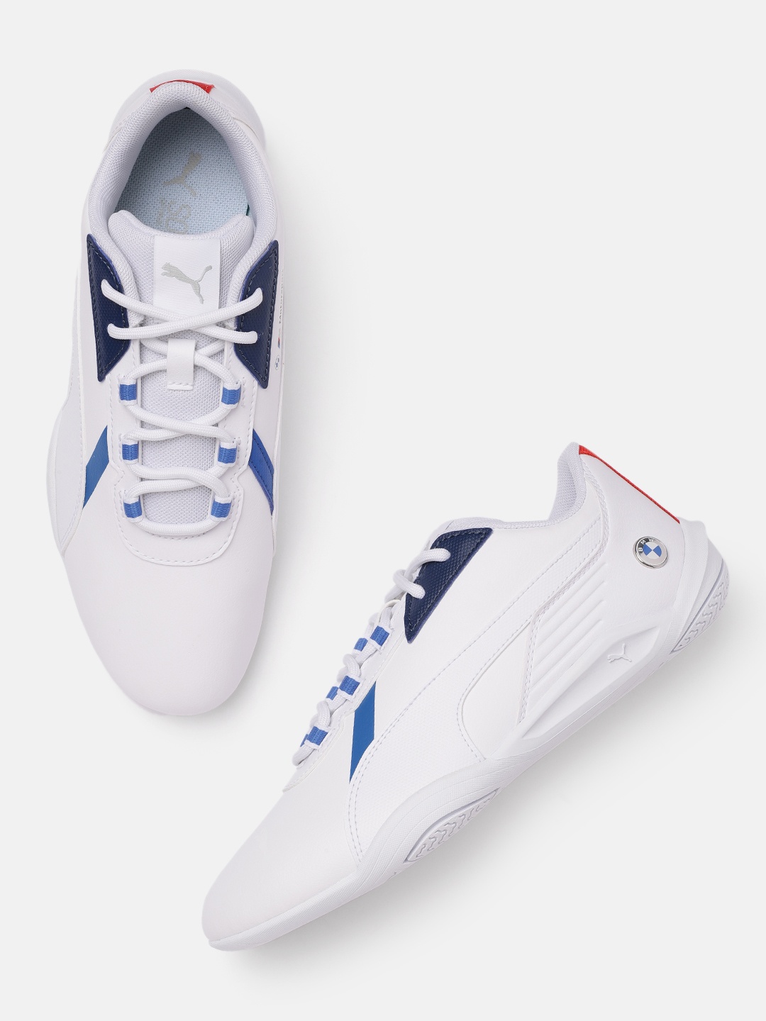 

PUMA Motorsport Unisex Kids White BMW MMS R-Cat Machina SoftFoam Sneakers