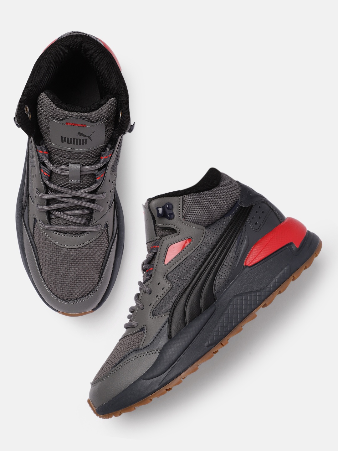 

Puma Unisex Grey X-RAY Speed Mid WTR Sneakers