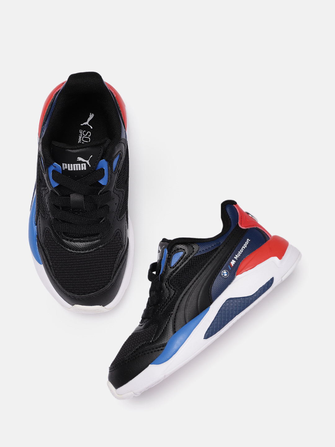 

PUMA Motorsport Kids Black BMW MMS X-Ray Speed AC Colourblocked Sneakers