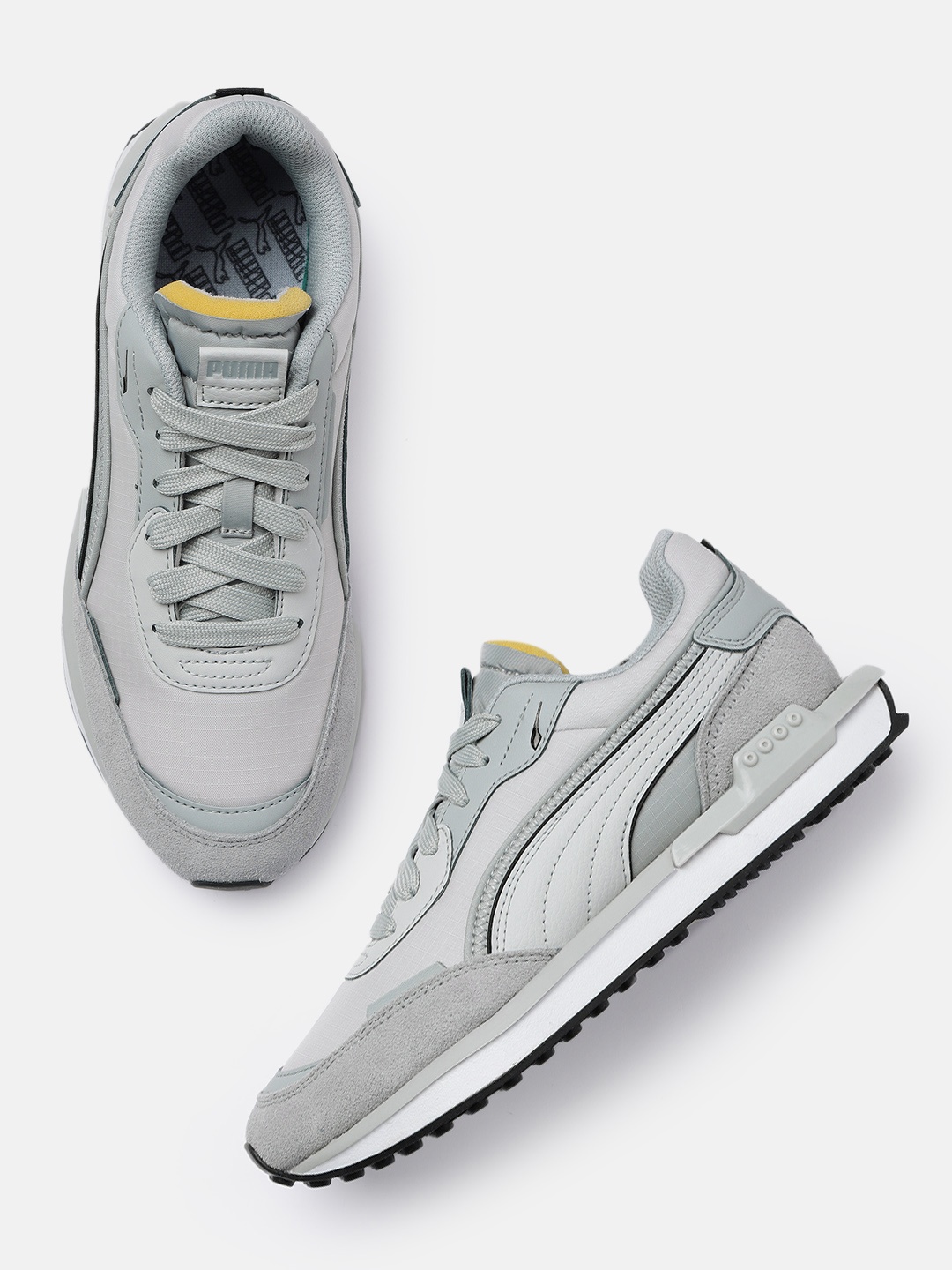

Puma Unisex City Rider Electric Sneakers, Grey