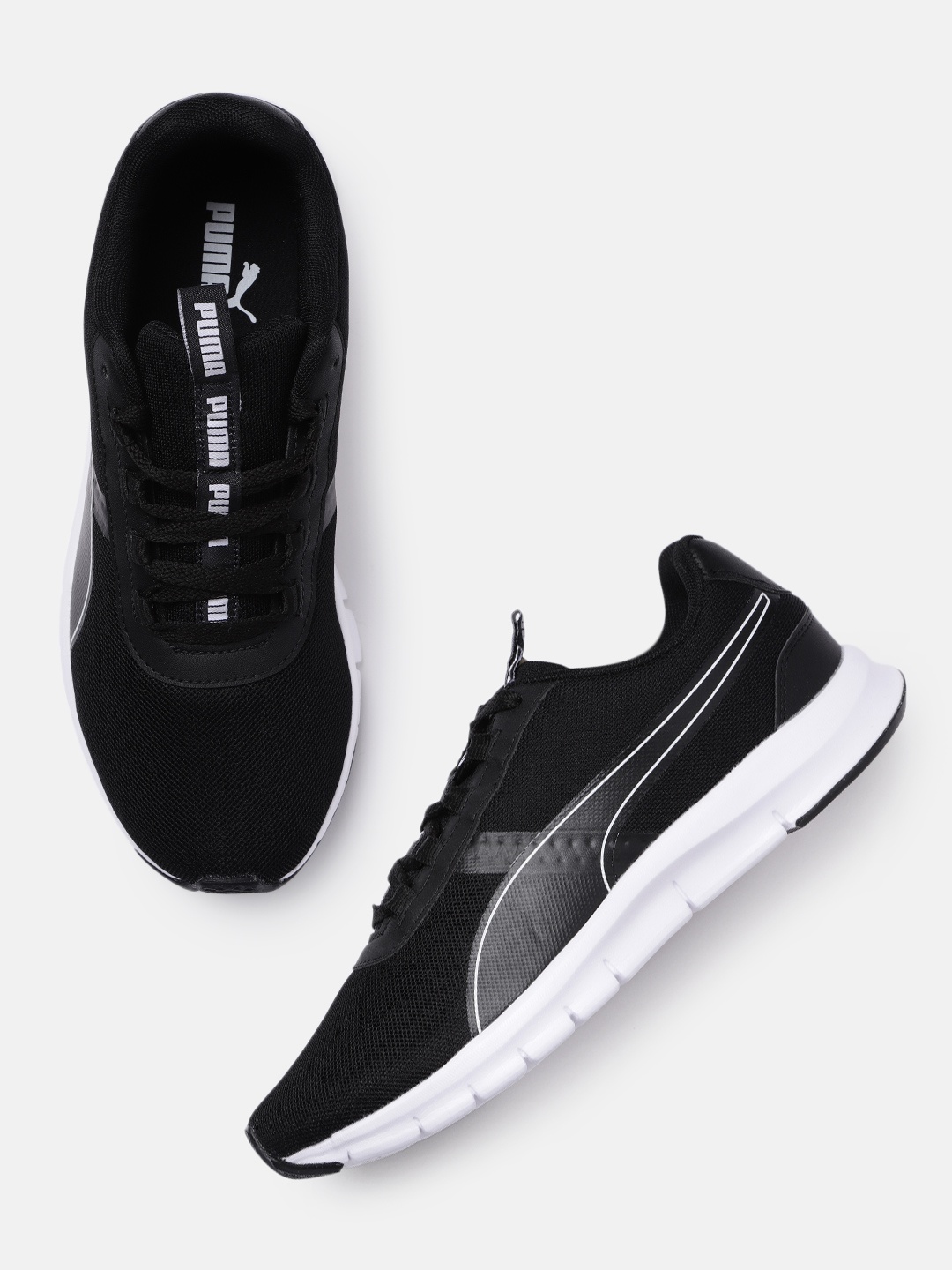 

Puma Unisex Dual Flex Sneakers, Black