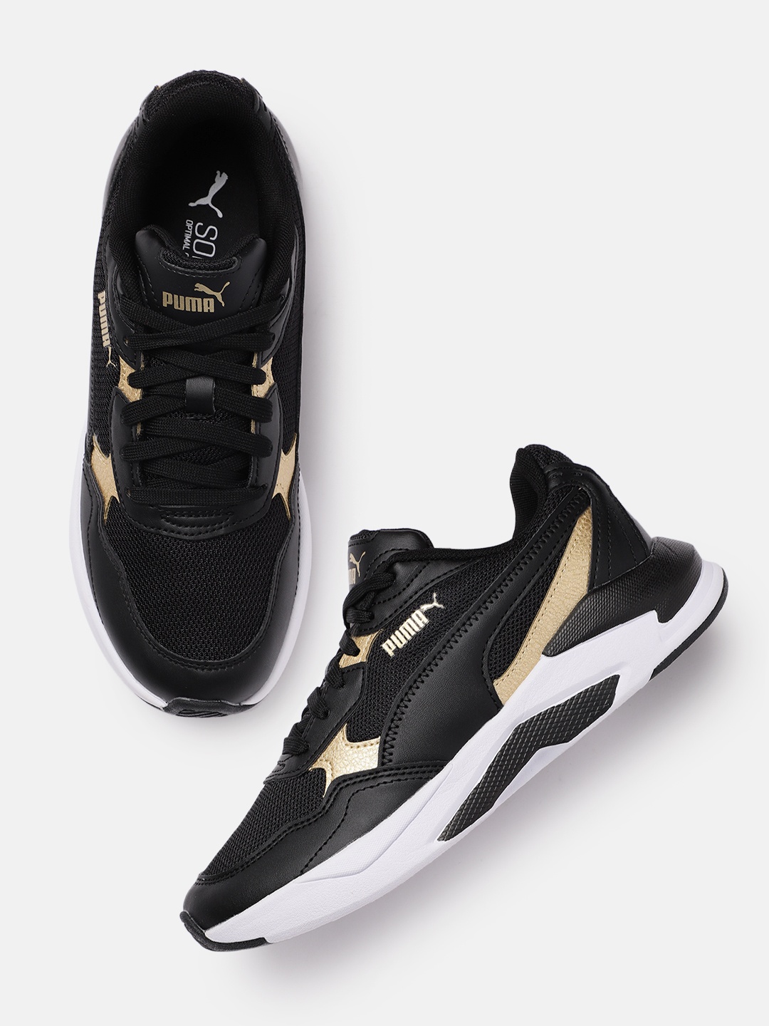 

Puma Unisex Black X-Ray Speed Lite Distressed Sneakers