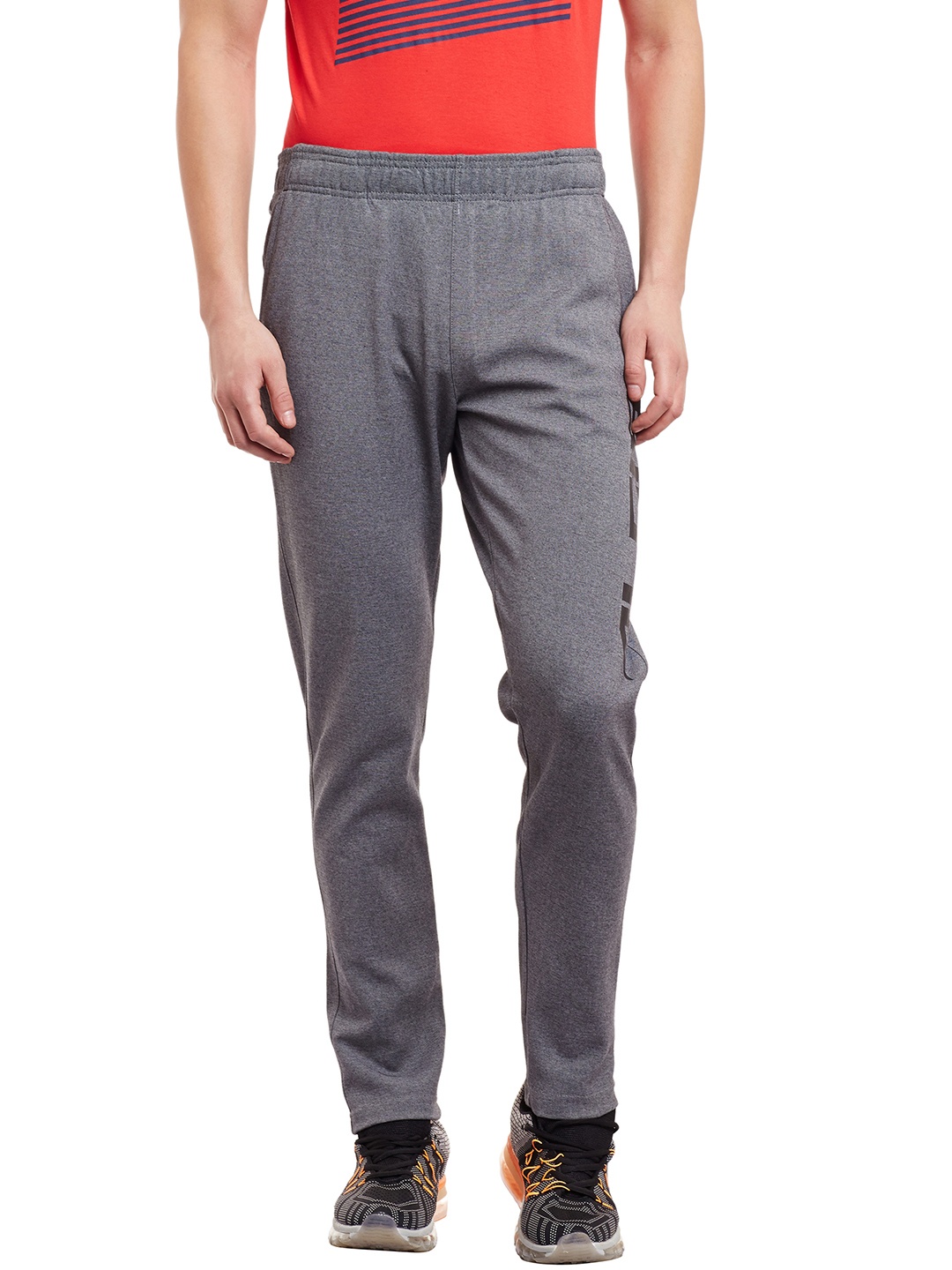 

Alcis Grey Melange Track Pants