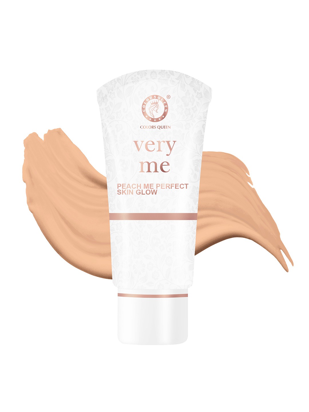 Colors Queen Very Me Peach Me Perfect Skin Glow Foundation 30ml - Golden Beige 03, Cream