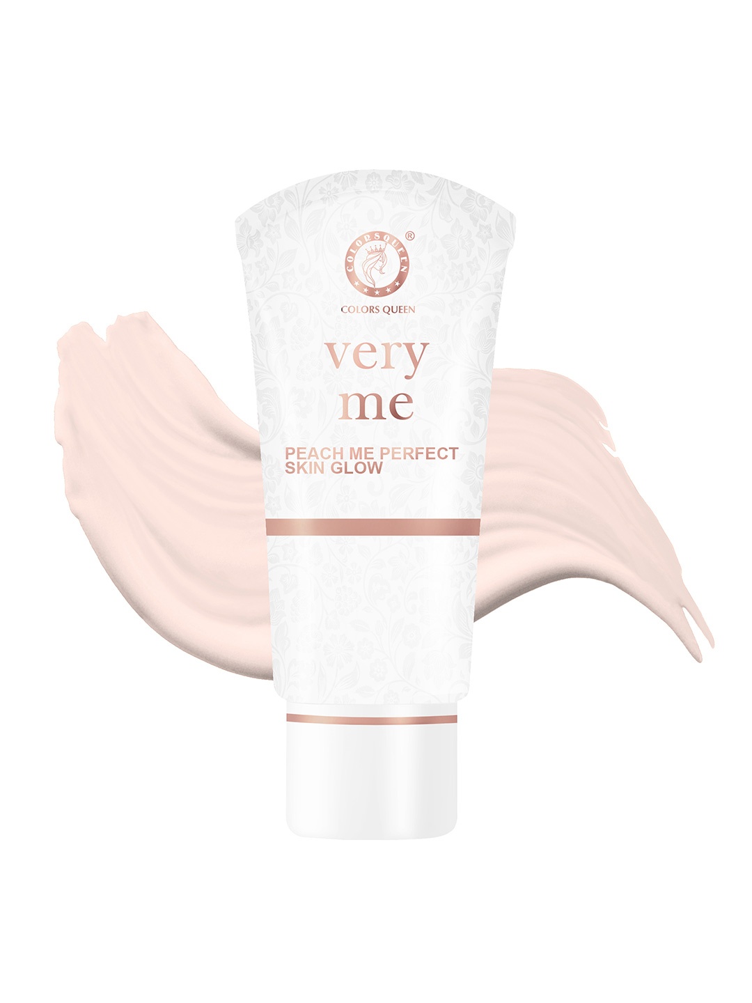 

Colors Queen Very Me Peach Me Perfect Skin Glow Foundation 30ml, Off white
