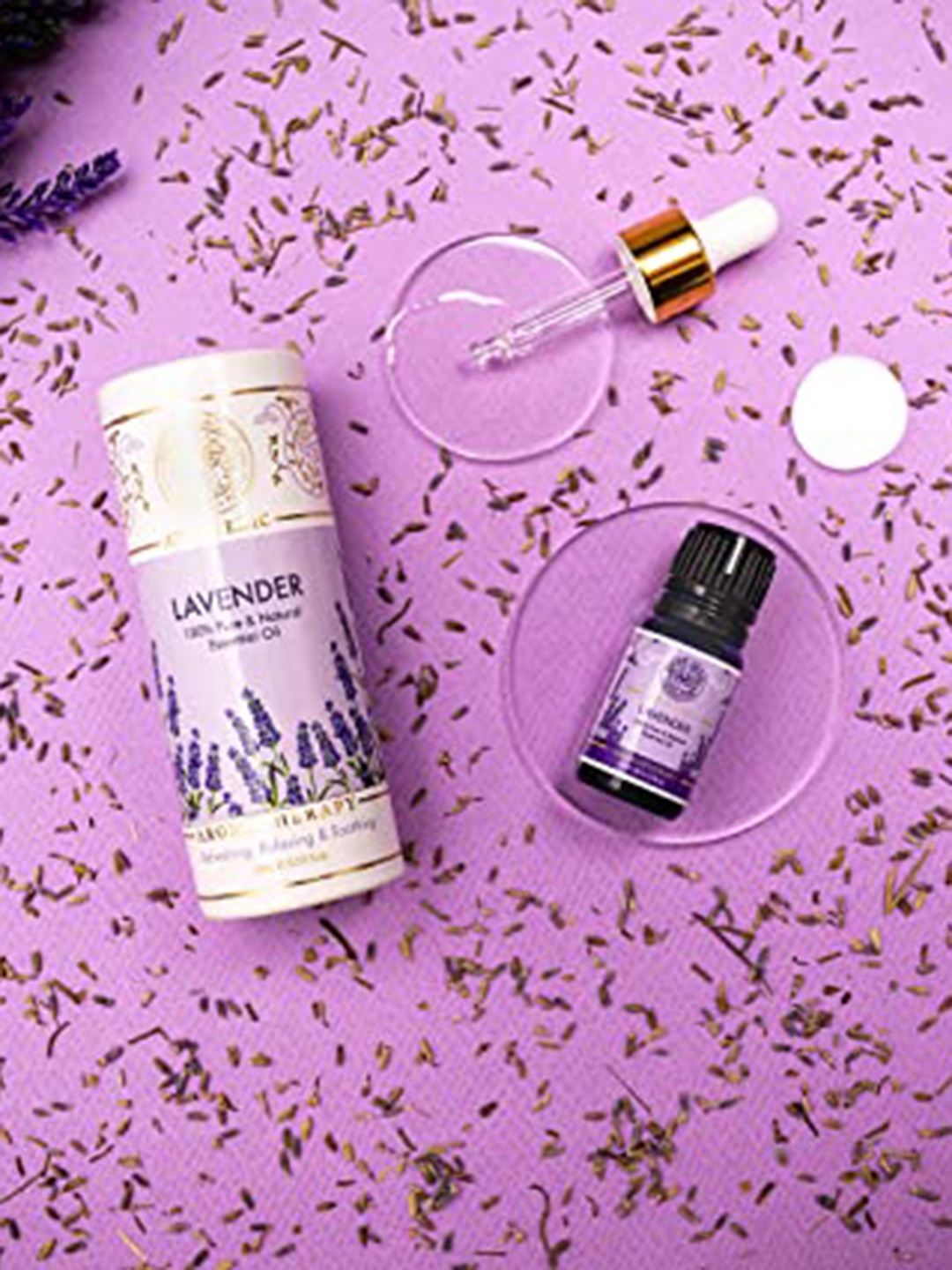 

DIVINE AROMA Lavender 100% Pure Essential Oil - 10ml, Blue