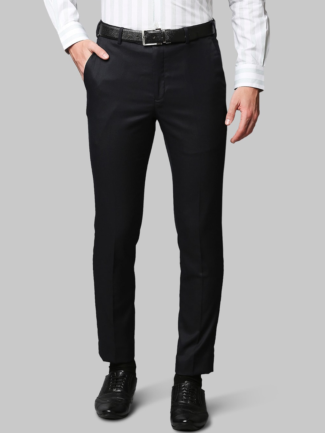 

Park Avenue Men Black Trousers