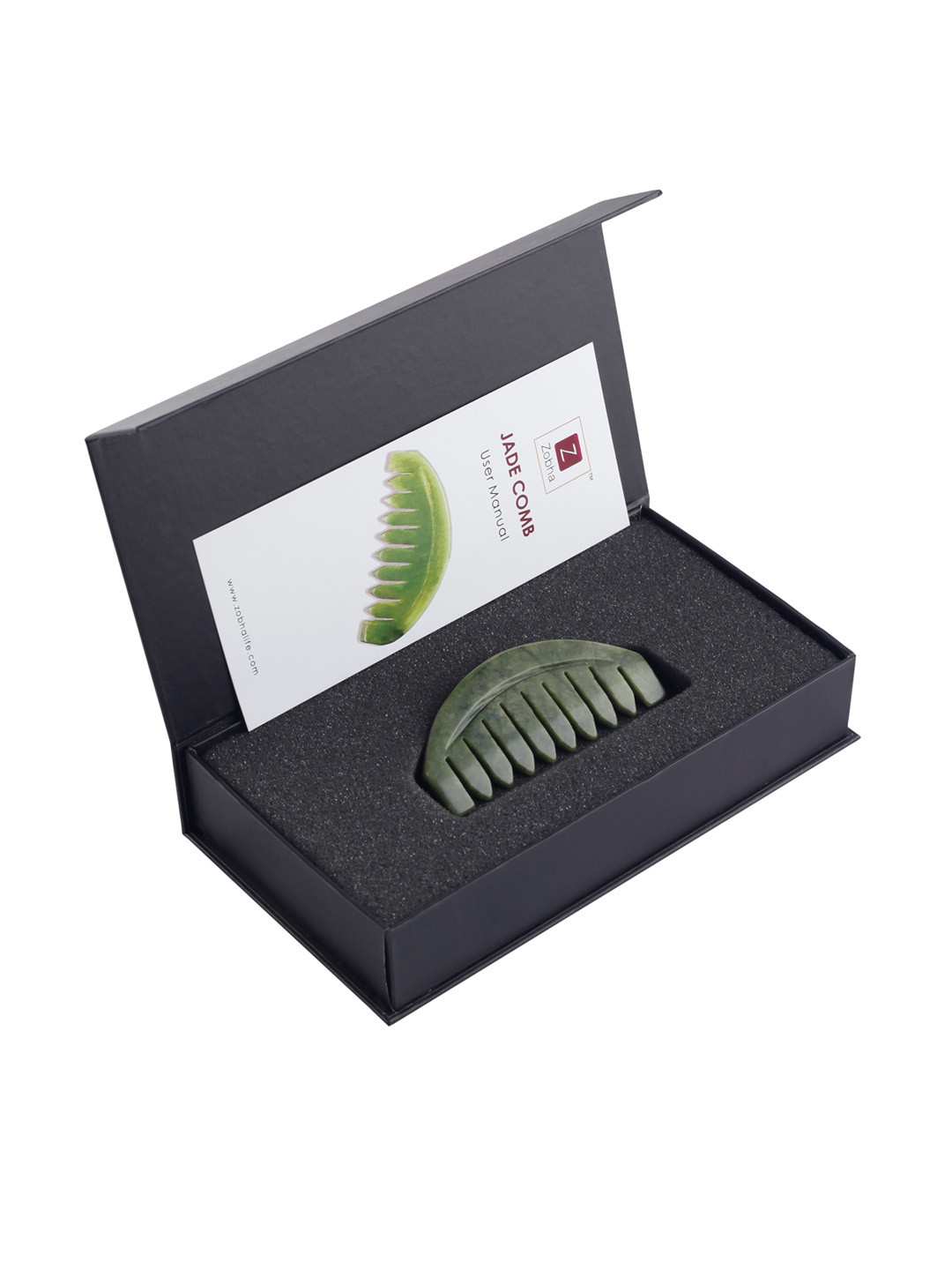 

Zobha Jade Comb, Green