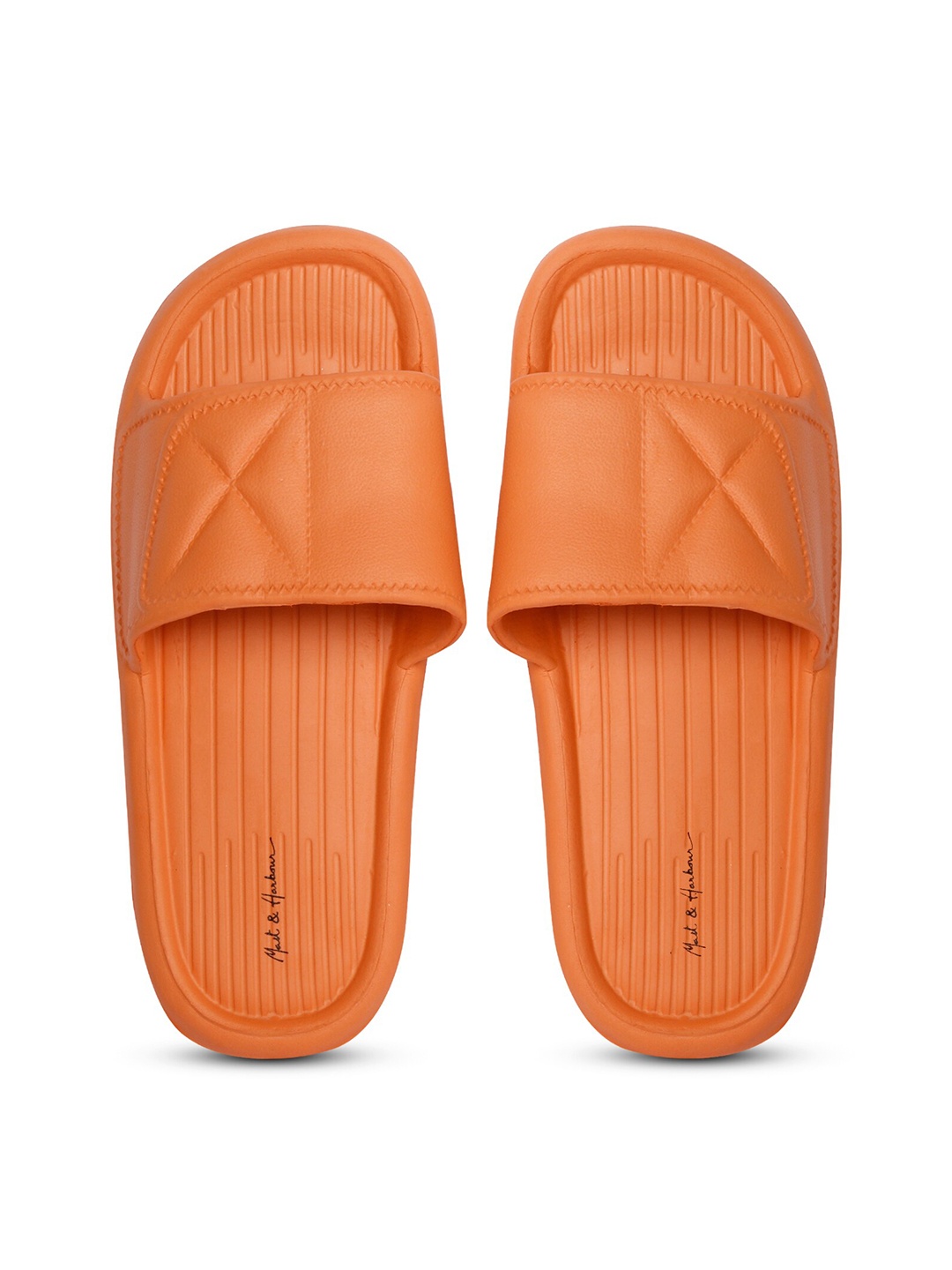 

Mast & Harbour Women Orange Sliders