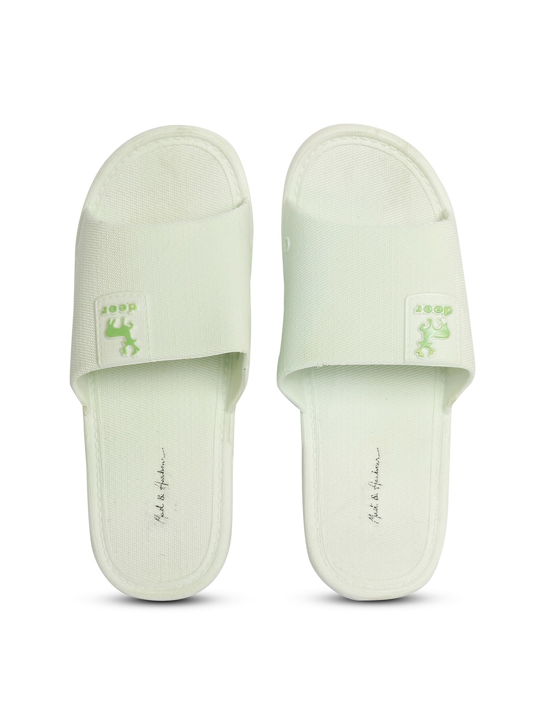 

Mast & Harbour Women Green Sliders