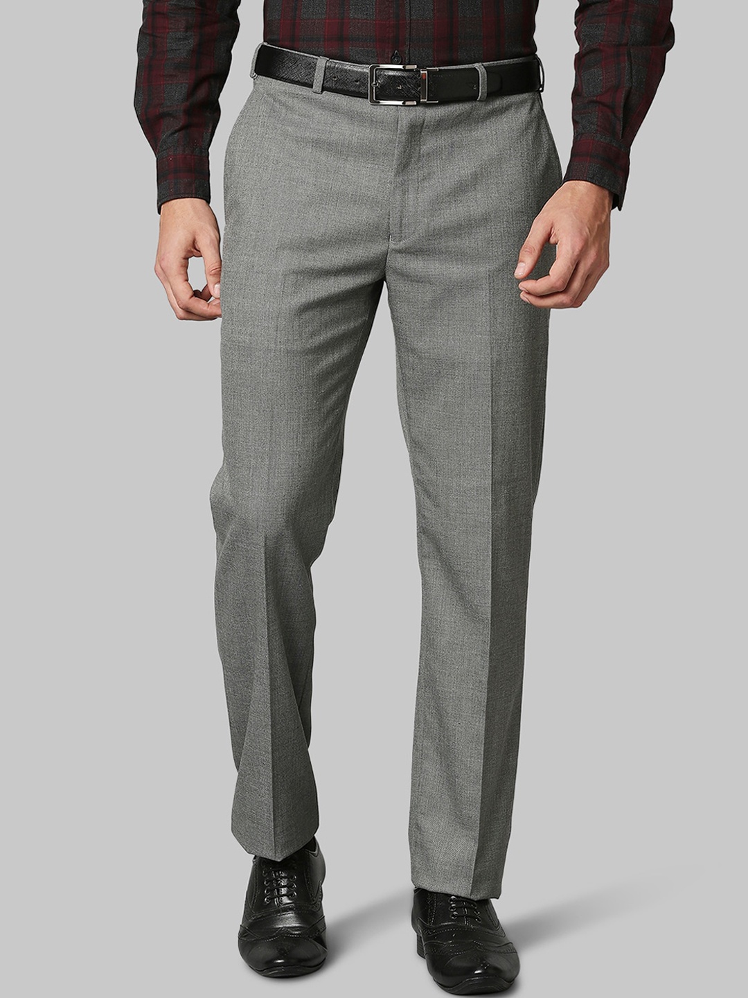 

Raymond Men Grey Formal Trouser