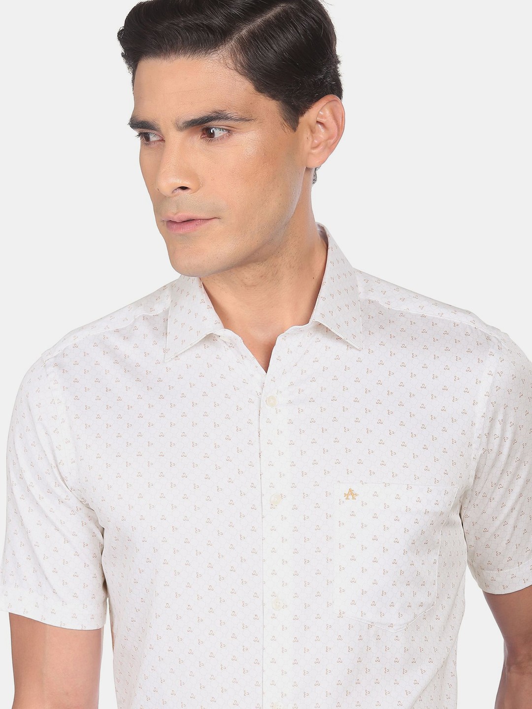 

Arrow Men Red Floral Printed Casual Shirt