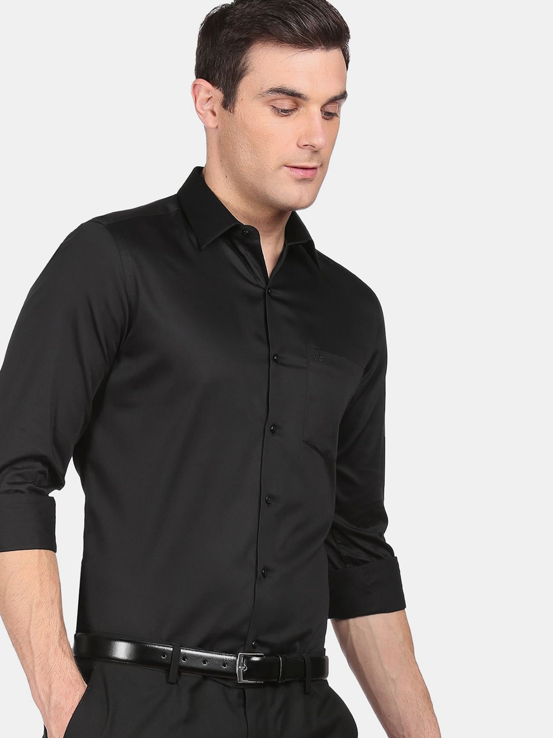 

Arrow Men Black Formal Shirt