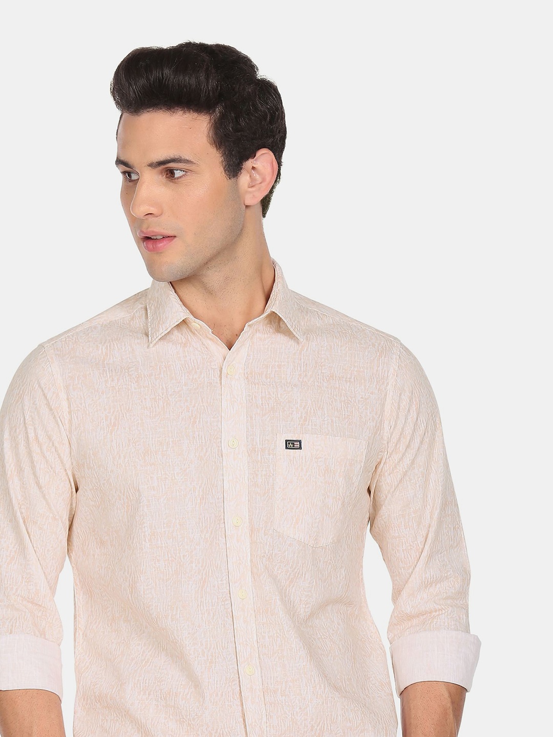 

Arrow Sport Men Beige Casual Shirt