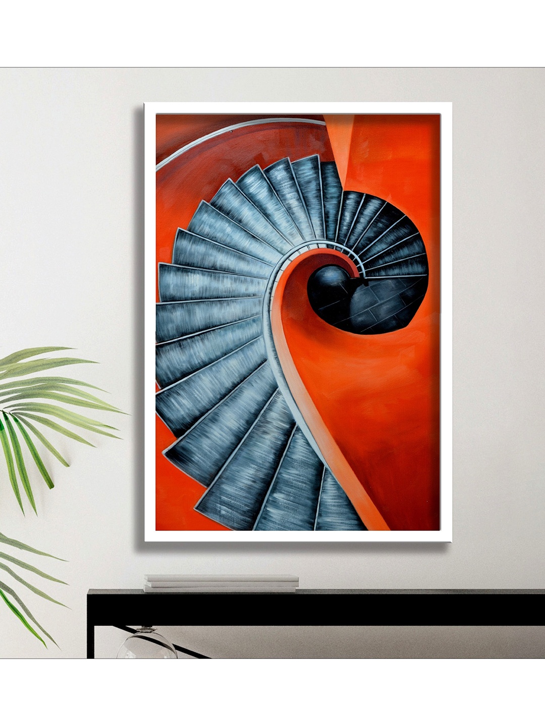 

SAF Orange & Grey Digital Reprint Wall Art