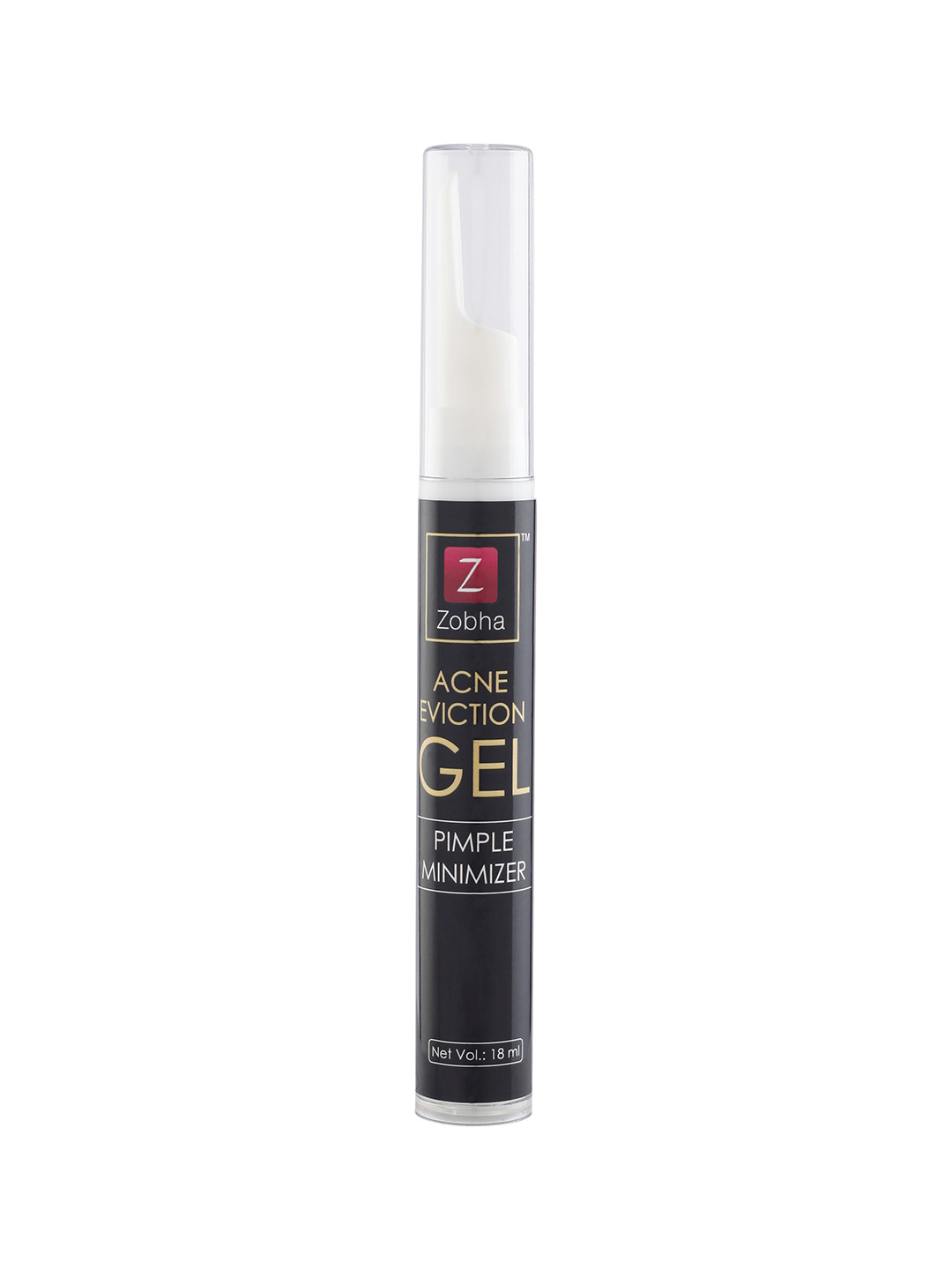 

Zobha Acne Eviction Gel for Pimple Minimizer - 18 ml, Black