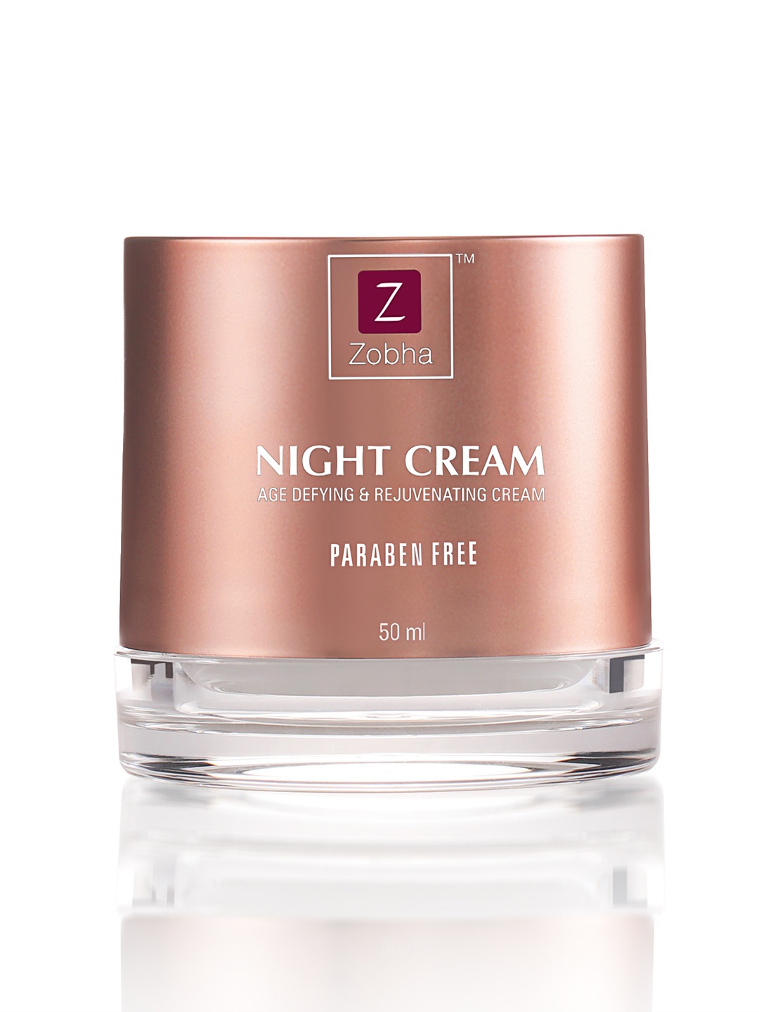 

Zobha Age Defying & Rejuvenating Night Cream 60ml, White
