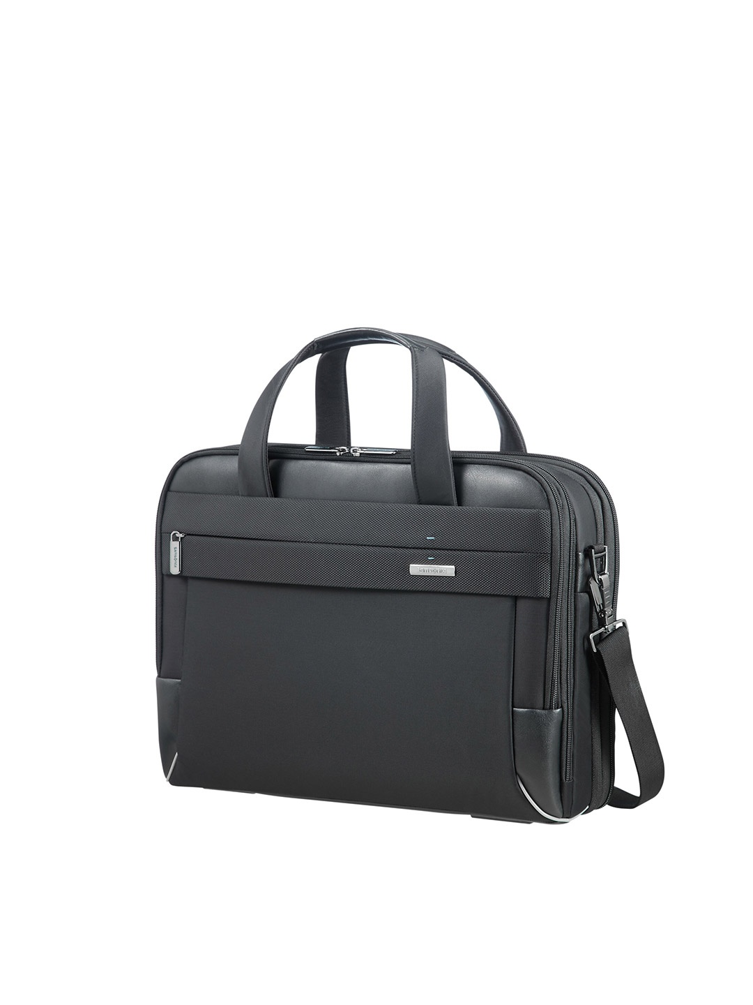 

Samsonite Unisex Black & Grey Messenger Bag