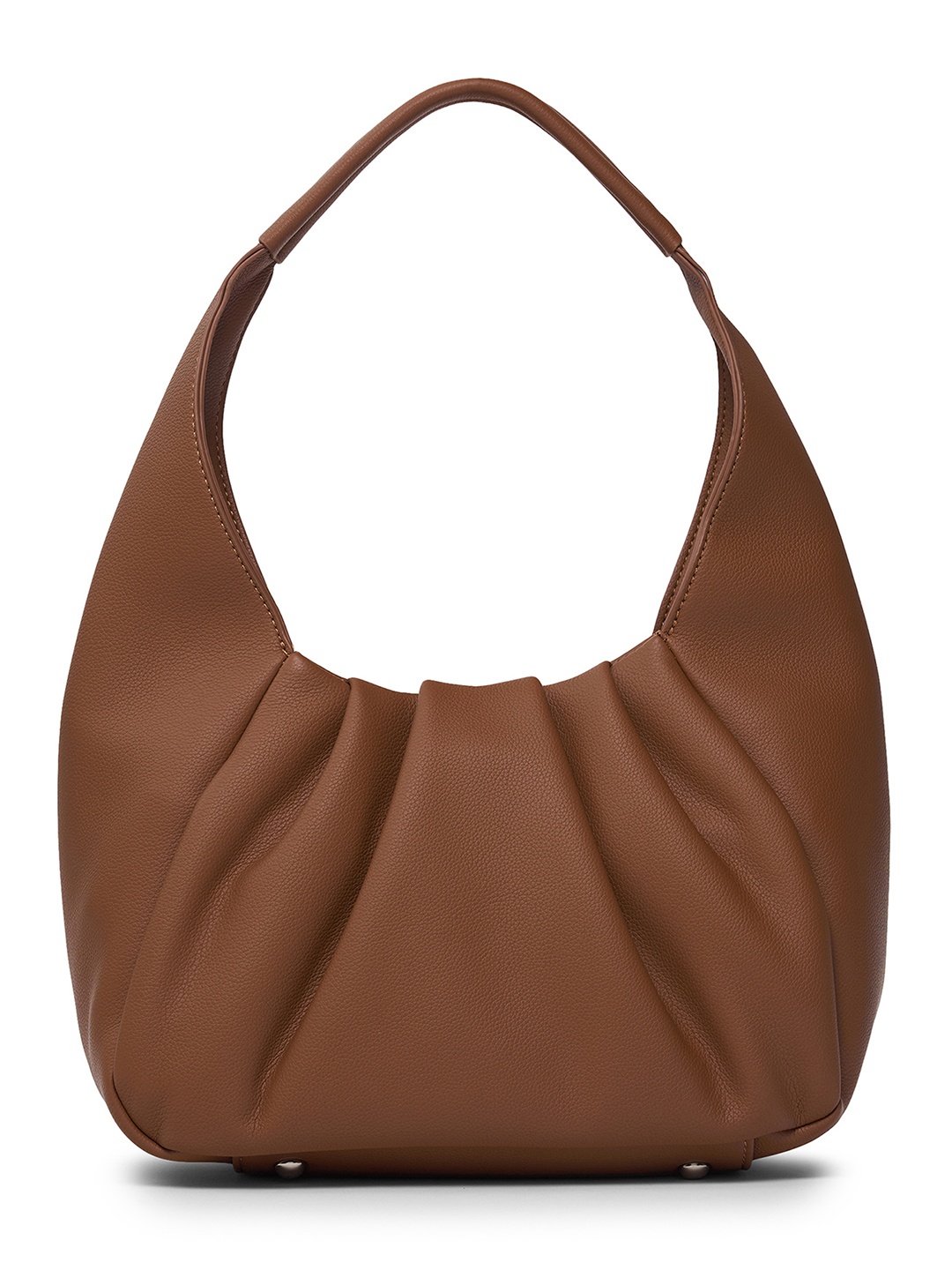 

MIRAGGIO Kathy Brown Hobo Shoulder Bag