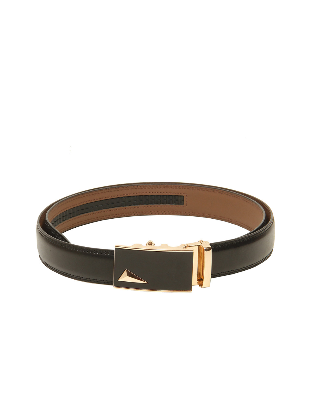 

Calvadoss Men Black PU Belt