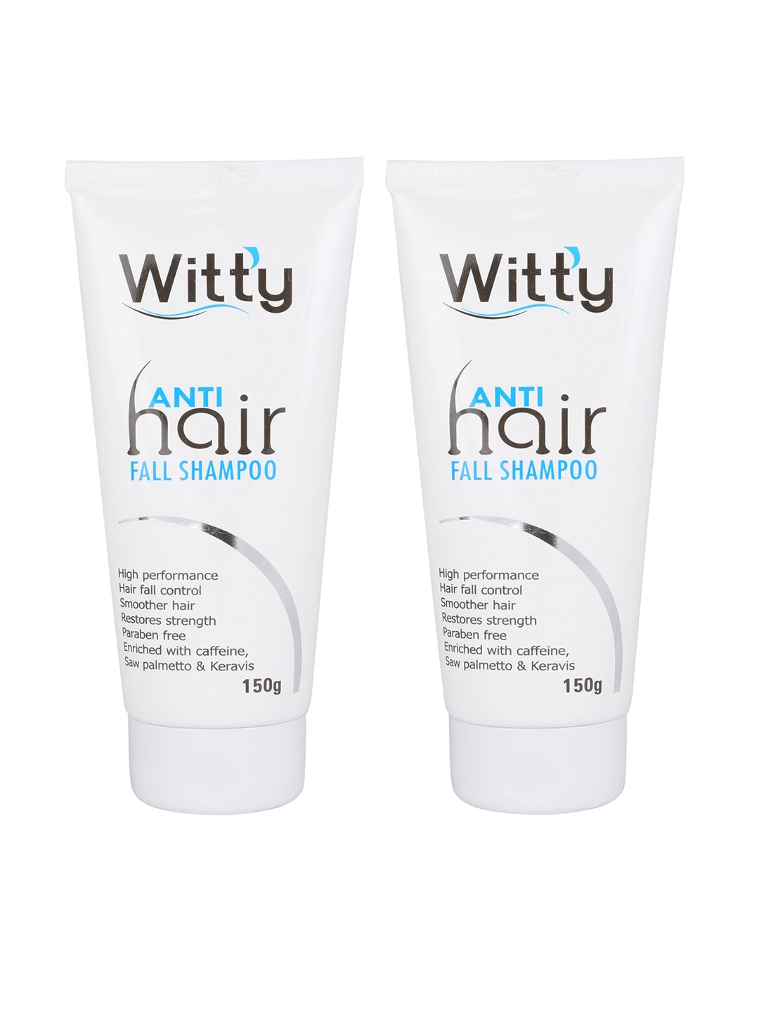 

Navitus Set Of 2 Witty Anti Hairfall Shampoo - 300gm, White