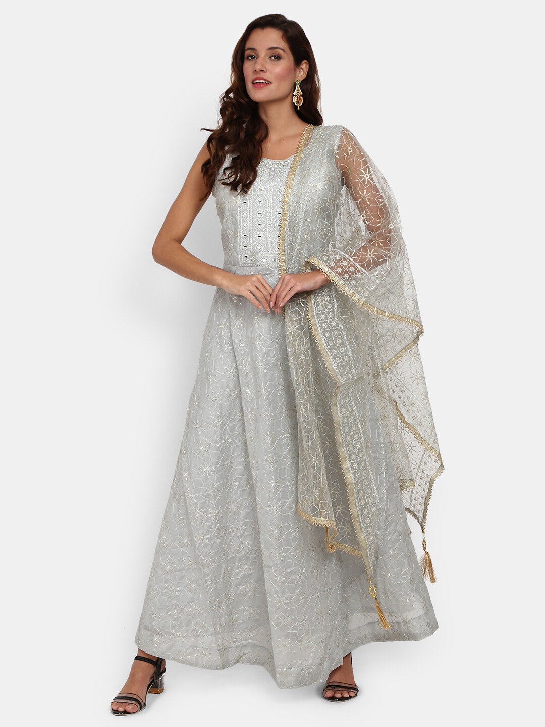 

V-Mart Grey Maxi Dress