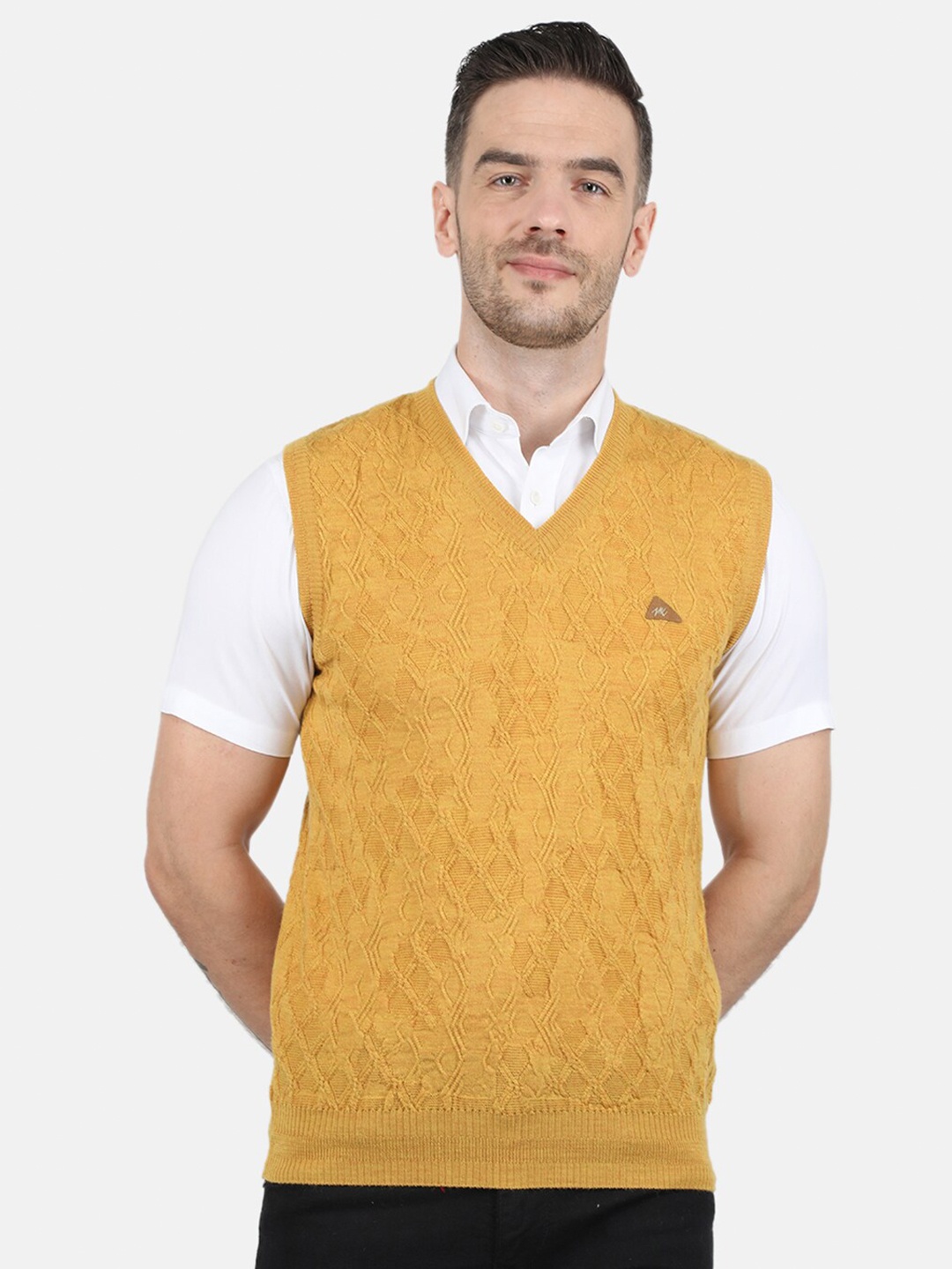 

Monte Carlo Men Brown Sweater Vest