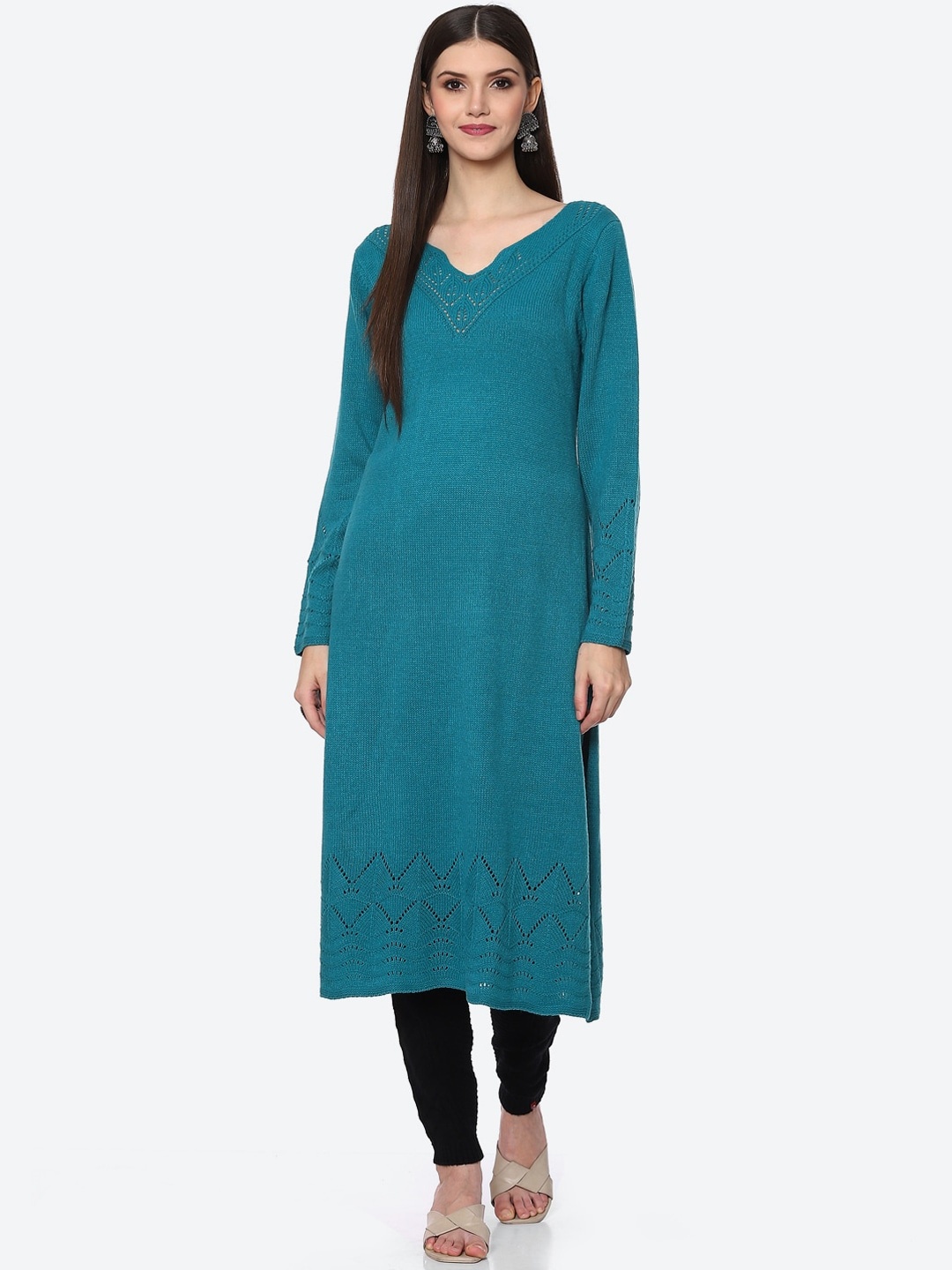 

Biba Women Blue Kurta