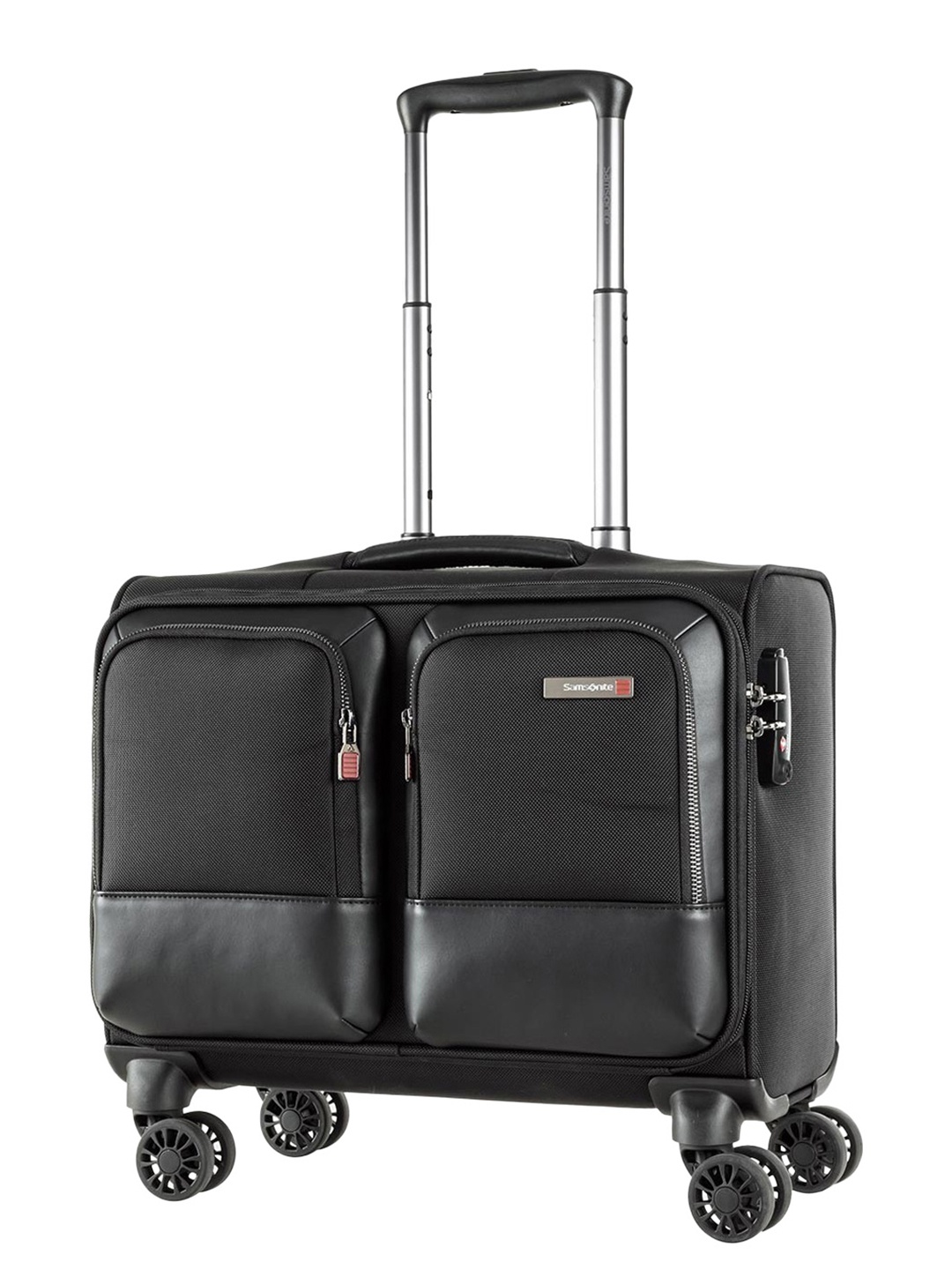 

Samsonite Sefton Soft-Sided Cabin Trolley Bag- 30L, Black