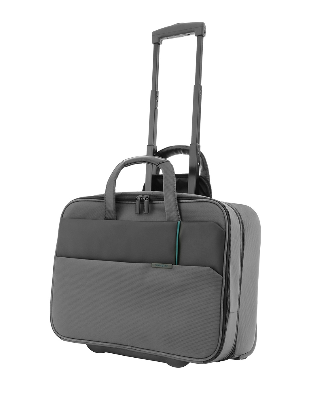 

Samsonite TECH-ICT Solid Unisex Cabin Trolley Bag, Grey