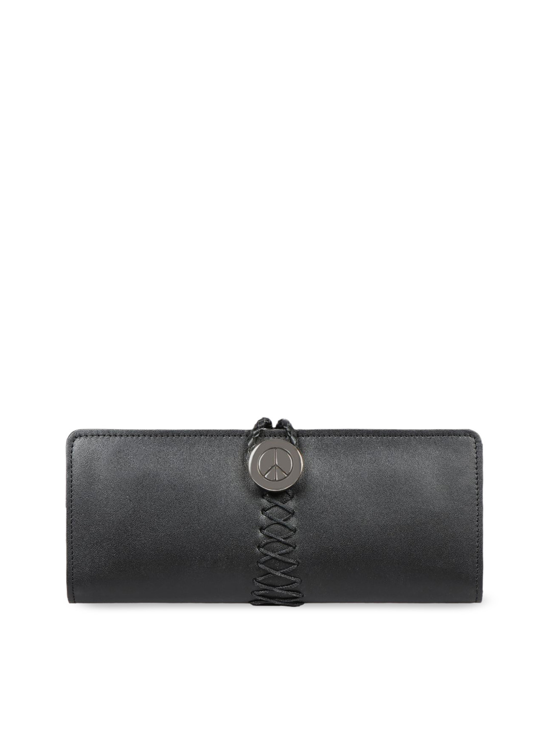 

Hidesign Women Grey Leather Two Fold Wallet