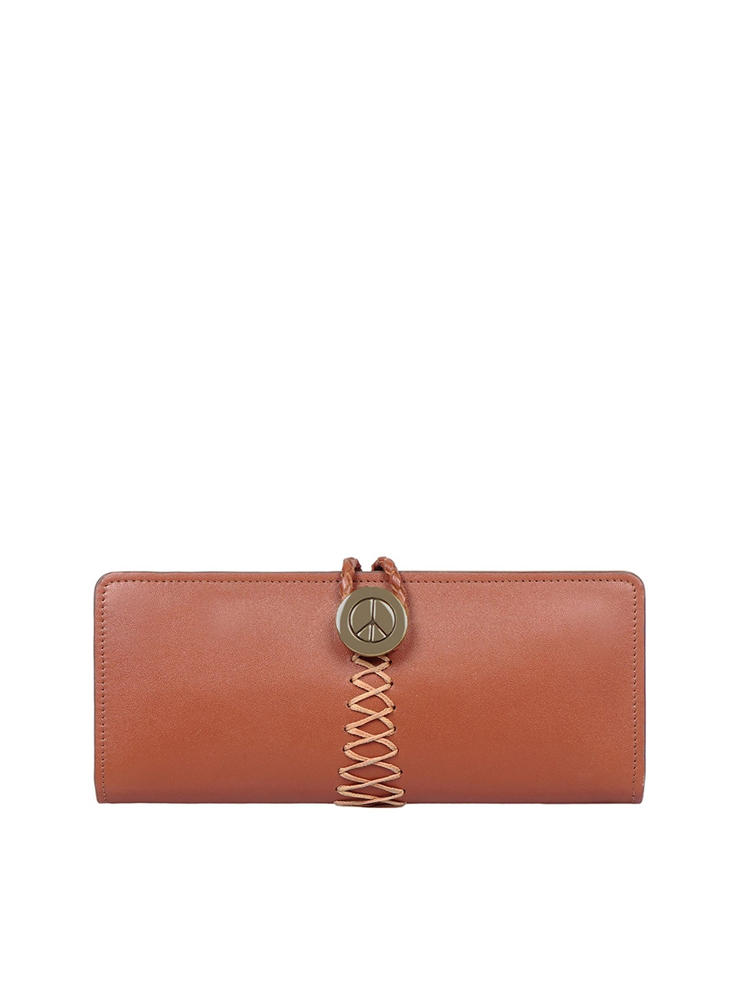 

Hidesign Tan Leather Purse Clutch